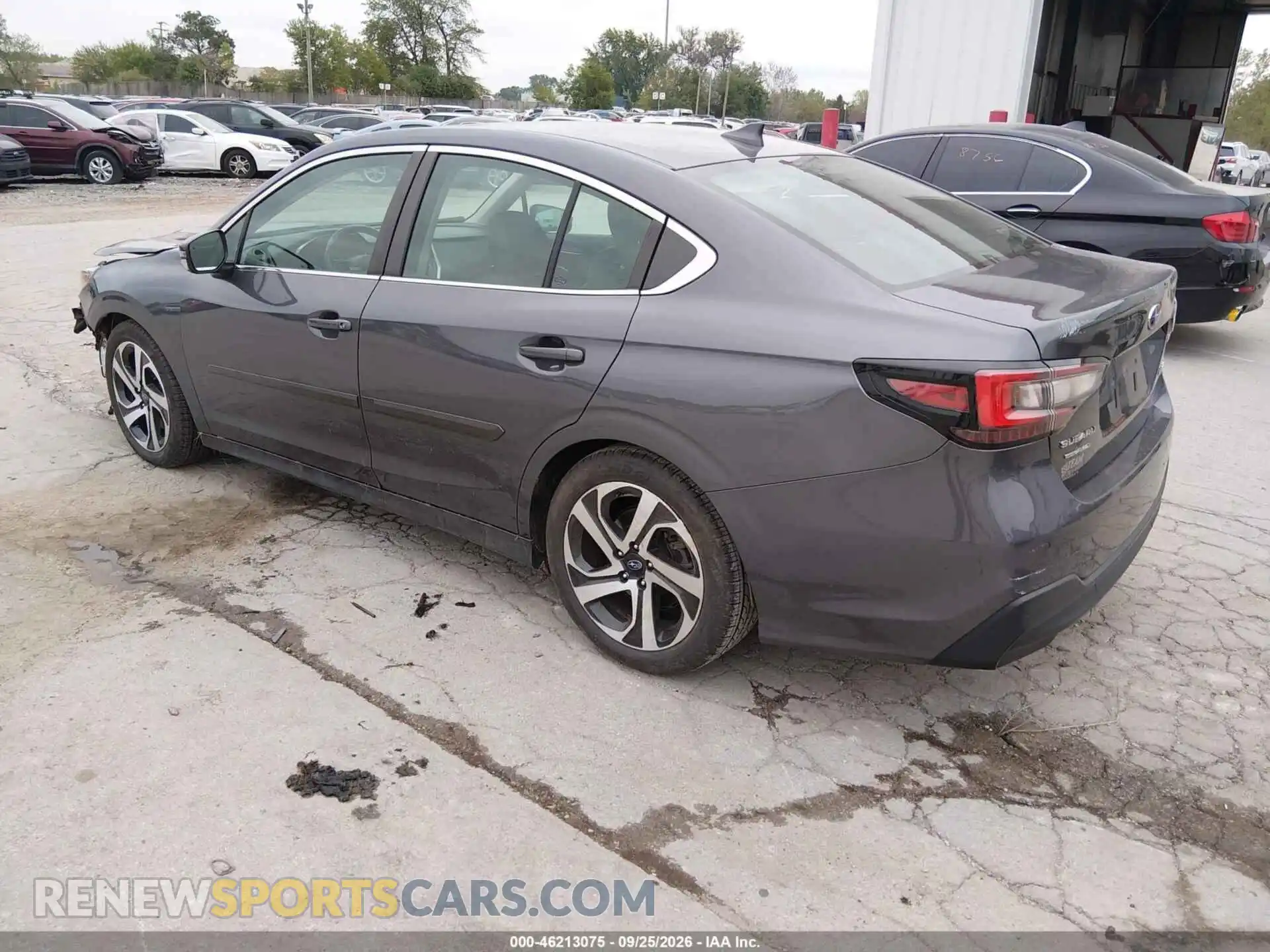 3 fotografías del automóvil dañado 4S3BWAM65N3005258 SUBARU LEGACY 2022