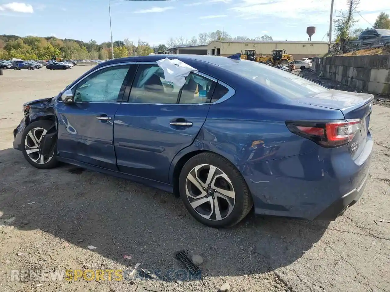 2 fotografías del automóvil dañado 4S3BWGP62N3010108 SUBARU LEGACY 2022
