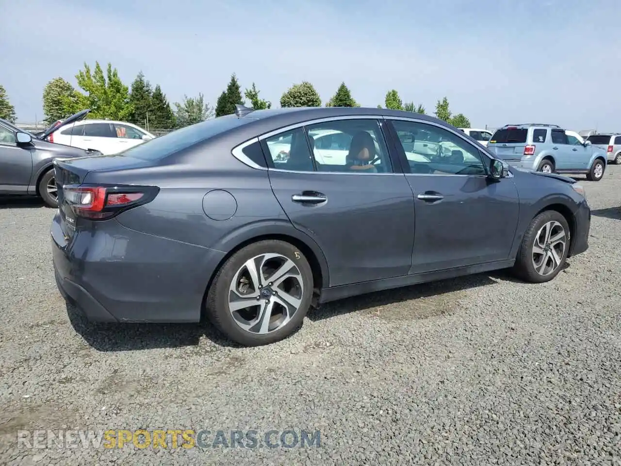3 Photograph of a damaged car 4S3BWGP67N3025137 SUBARU LEGACY 2022