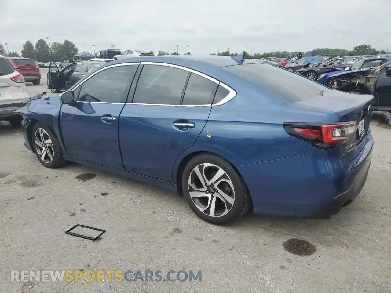 2 Photograph of a damaged car 4S3BWGP68N3020139 SUBARU LEGACY 2022
