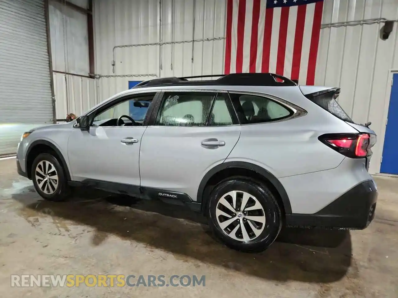 2 fotografías del automóvil dañado 4S4BTAAC1N3252436 SUBARU LEGACY 2022