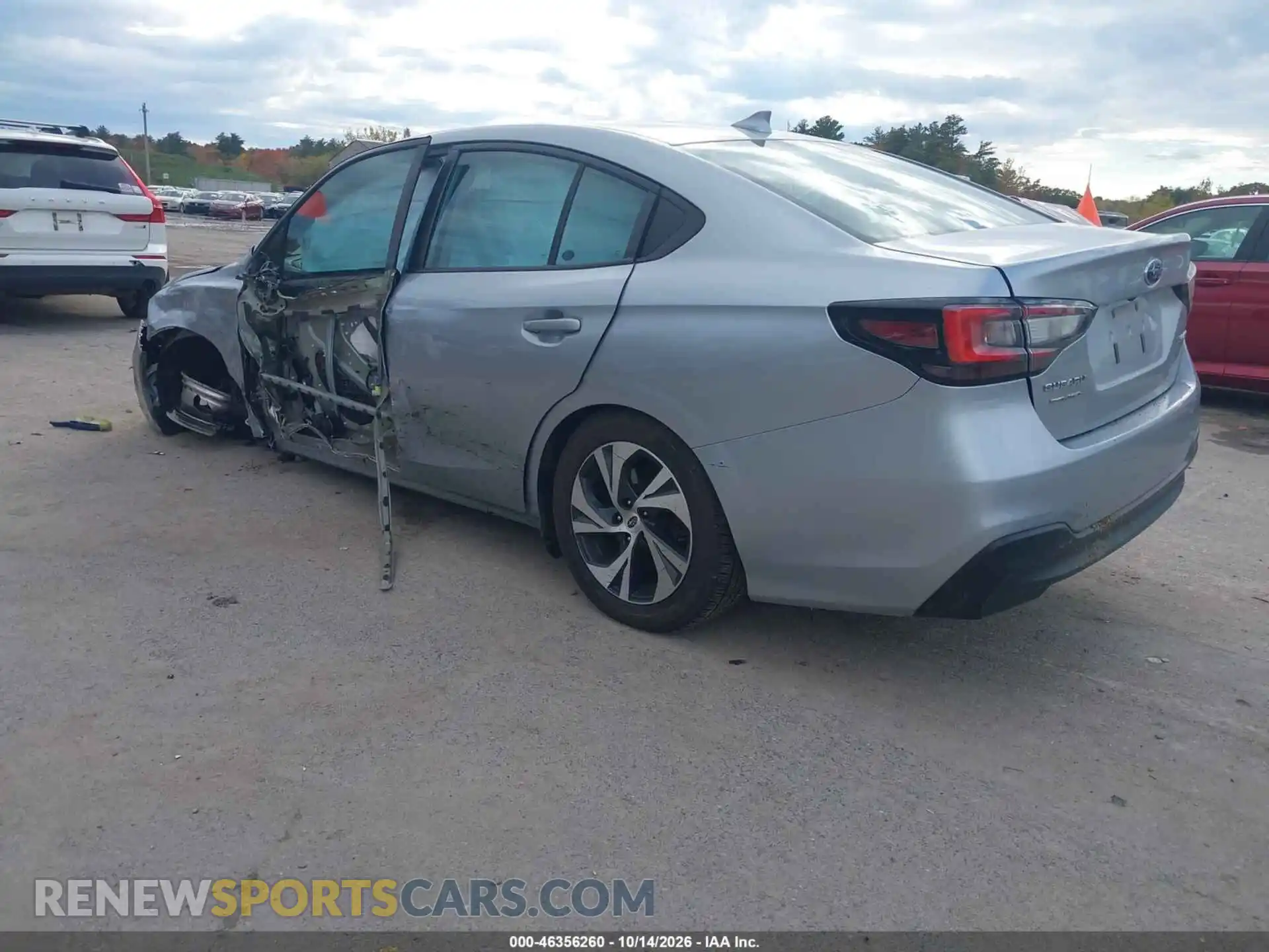3 fotografías del automóvil dañado 4S3BWAC61P3010669 SUBARU LEGACY 2023