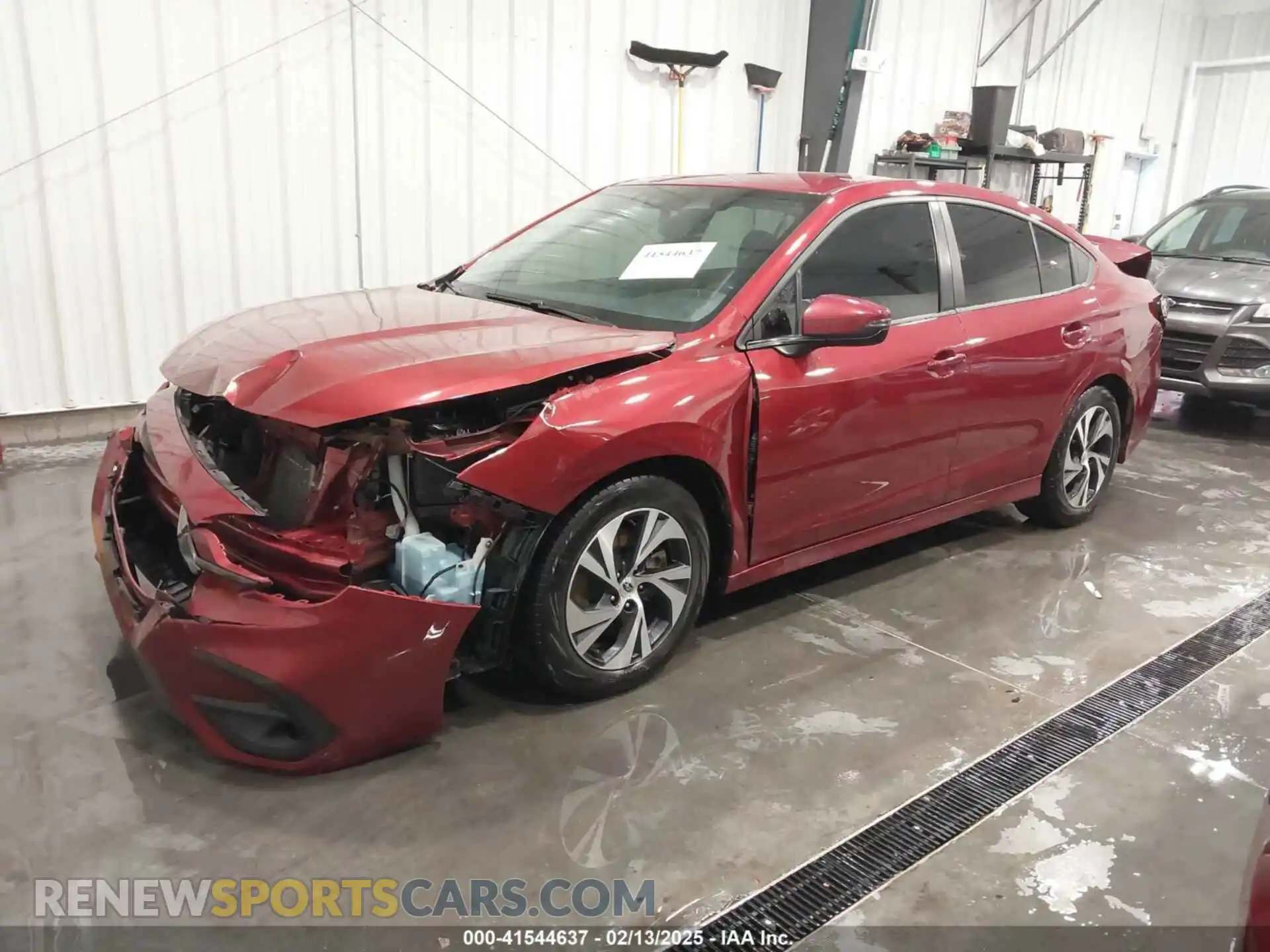 2 Photograph of a damaged car 4S3BWAD62P3003163 SUBARU LEGACY 2023