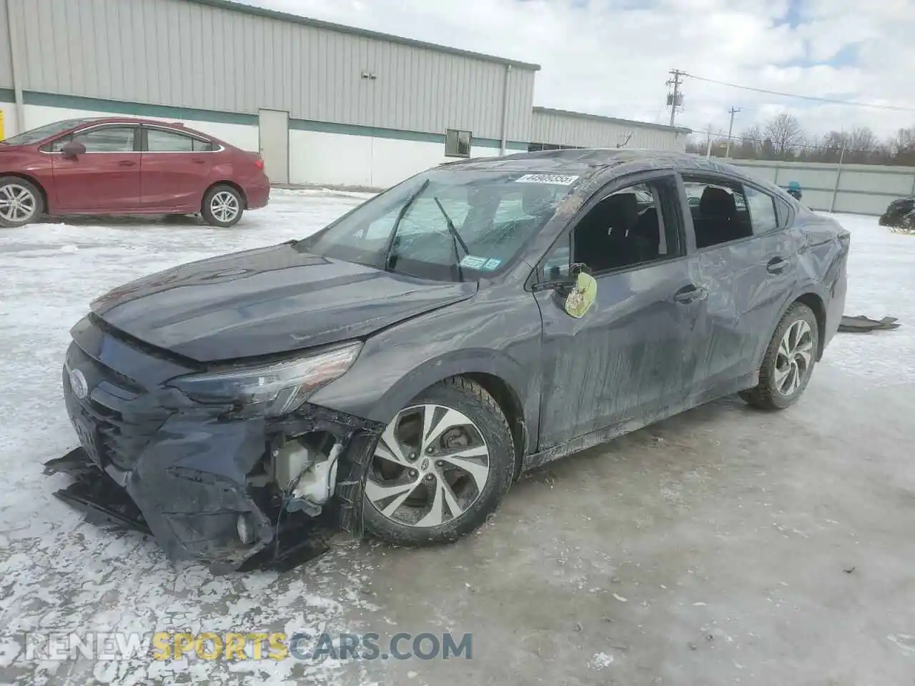1 Photograph of a damaged car 4S3BWAD64P3015184 SUBARU LEGACY 2023