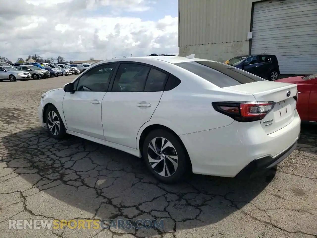 2 Photograph of a damaged car 4S3BWAD66P3010178 SUBARU LEGACY 2023