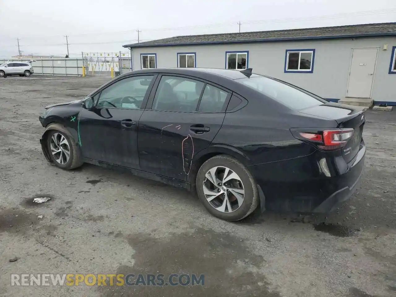 2 Photograph of a damaged car 4S3BWAD66P3014585 SUBARU LEGACY 2023