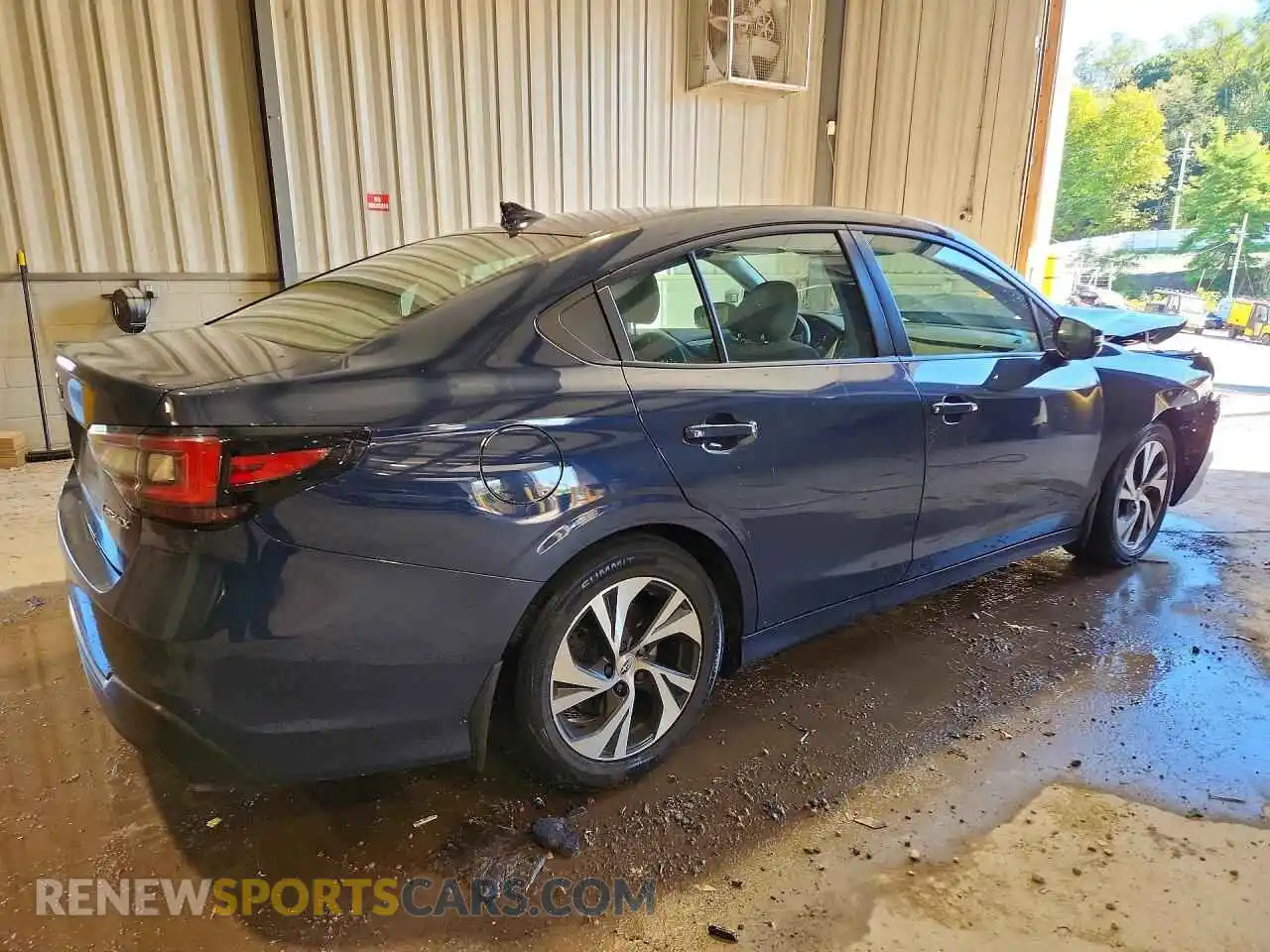 3 Photograph of a damaged car 4S3BWAF62P3011034 SUBARU LEGACY 2023