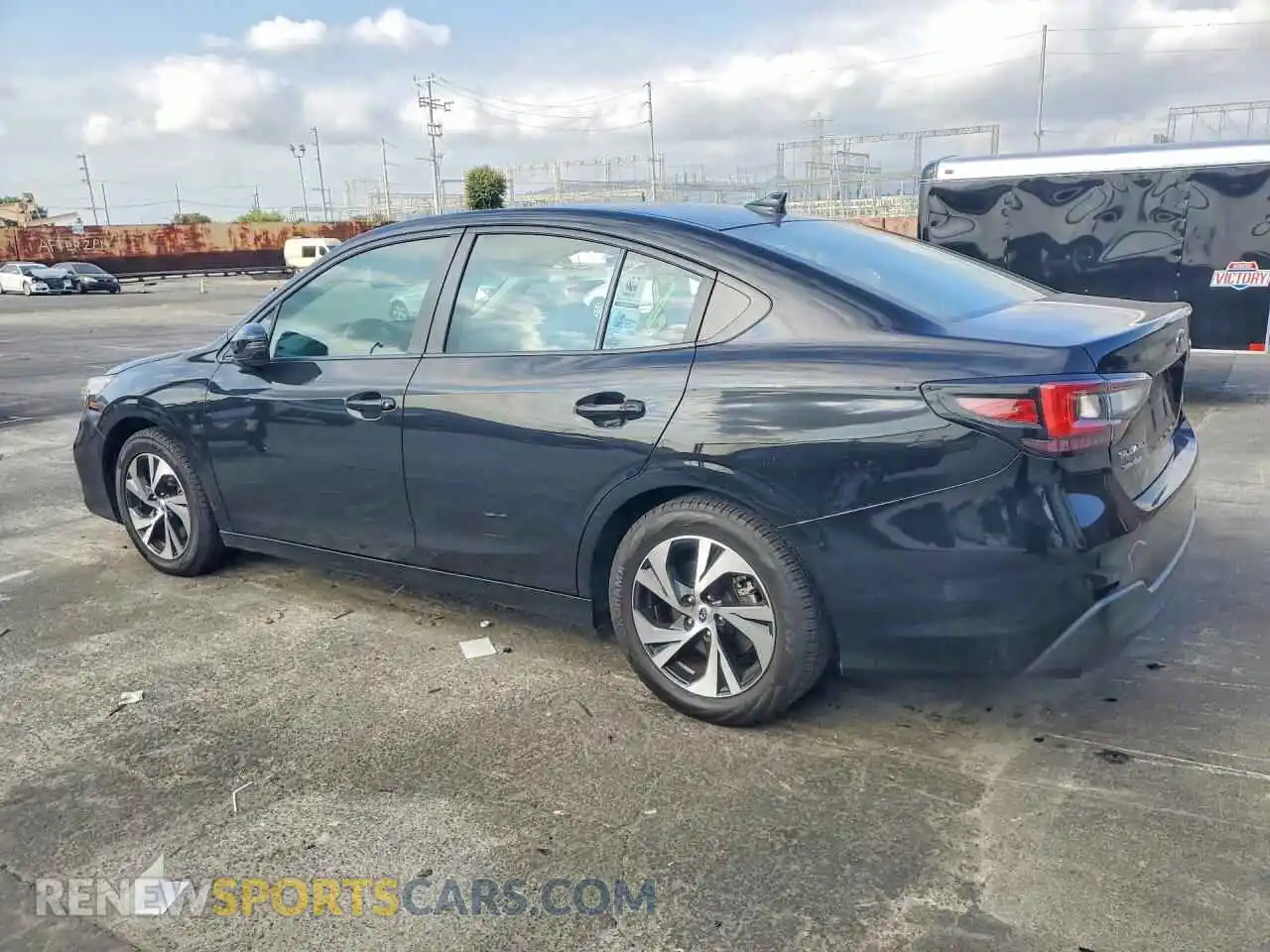 2 fotografías del automóvil dañado 4S3BWAF62P3015763 SUBARU LEGACY 2023