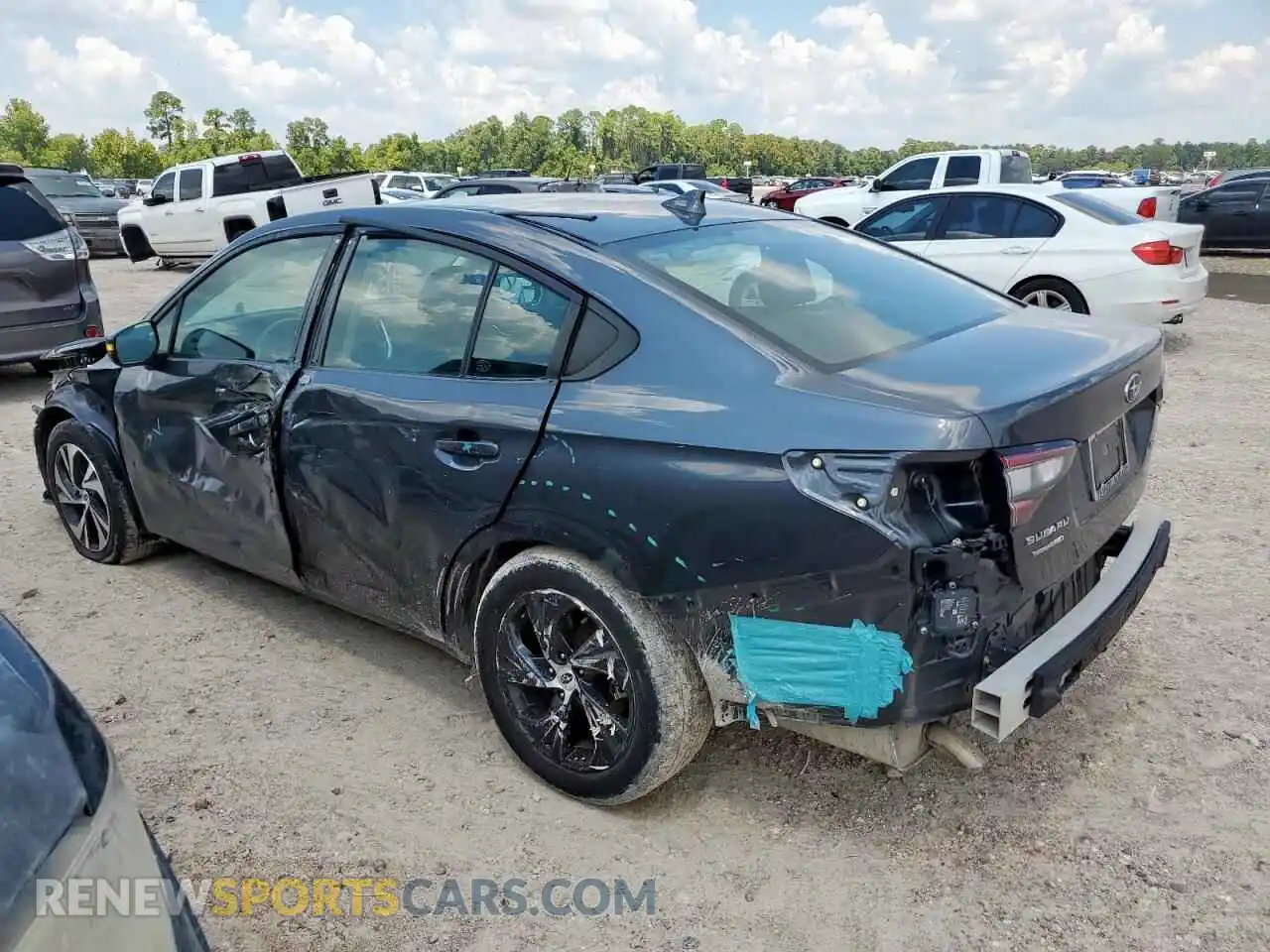 2 Фотография поврежденного автомобиля 4S3BWAF68P3004704 SUBARU LEGACY 2023