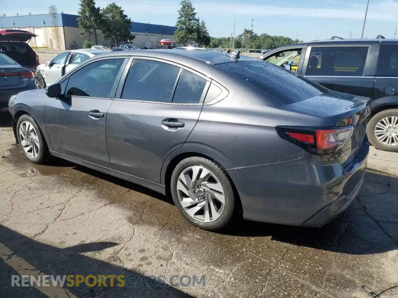 2 Photograph of a damaged car 4S3BWAM65P3013816 SUBARU LEGACY 2023