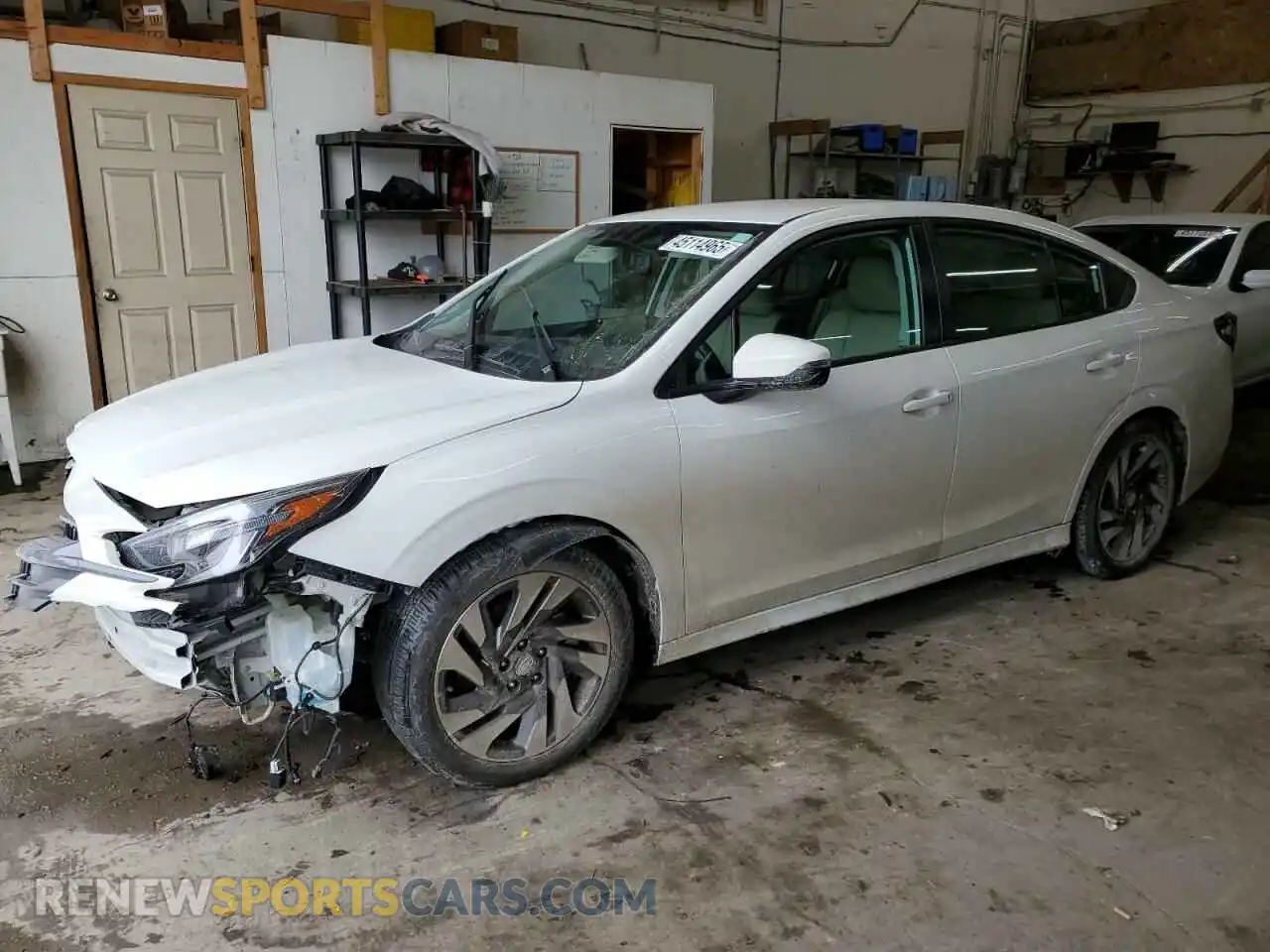 1 Photograph of a damaged car 4S3BWAM69P3013625 SUBARU LEGACY 2023