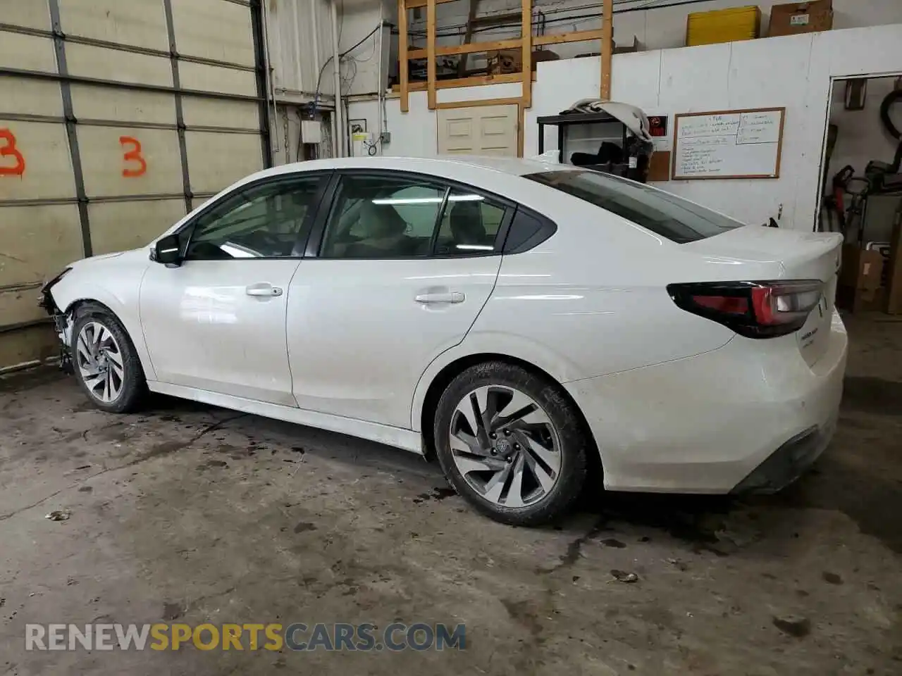 2 Photograph of a damaged car 4S3BWAM69P3013625 SUBARU LEGACY 2023