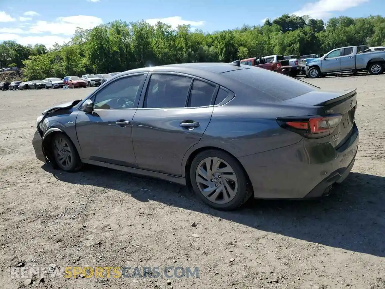 2 Photograph of a damaged car 4S3BWGG62P3002335 SUBARU LEGACY 2023