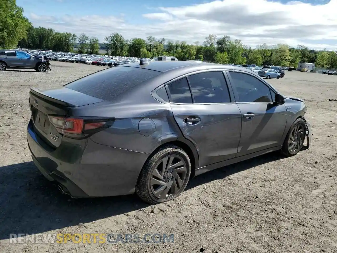 3 Photograph of a damaged car 4S3BWGG62P3002335 SUBARU LEGACY 2023