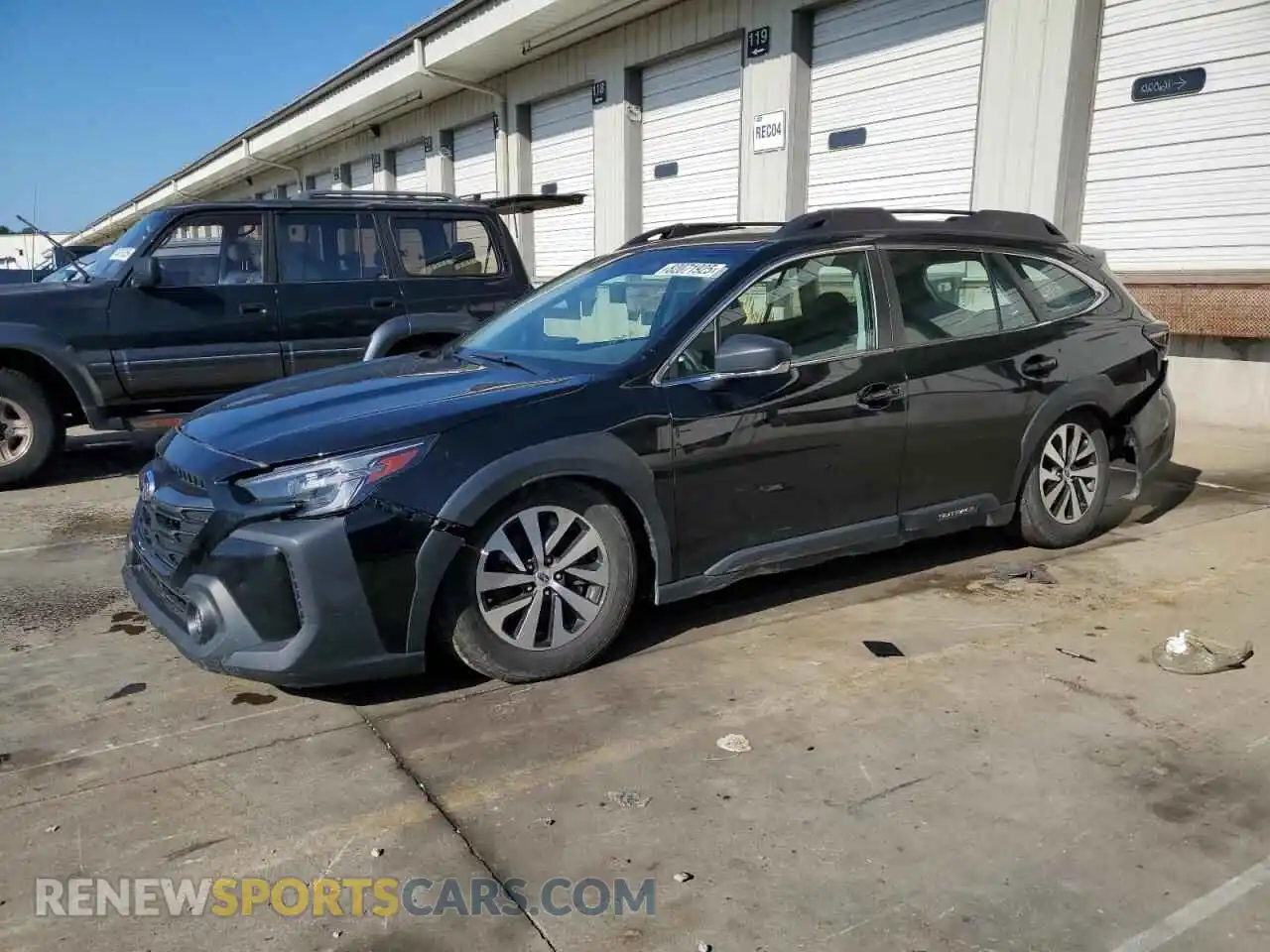 1 Photograph of a damaged car 4S4BTAAC1P3187879 SUBARU LEGACY 2023