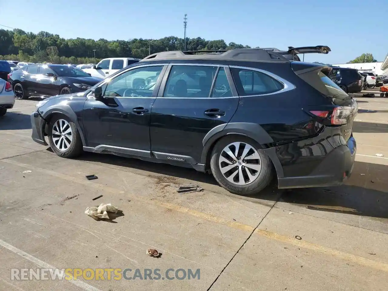 2 Photograph of a damaged car 4S4BTAAC1P3187879 SUBARU LEGACY 2023