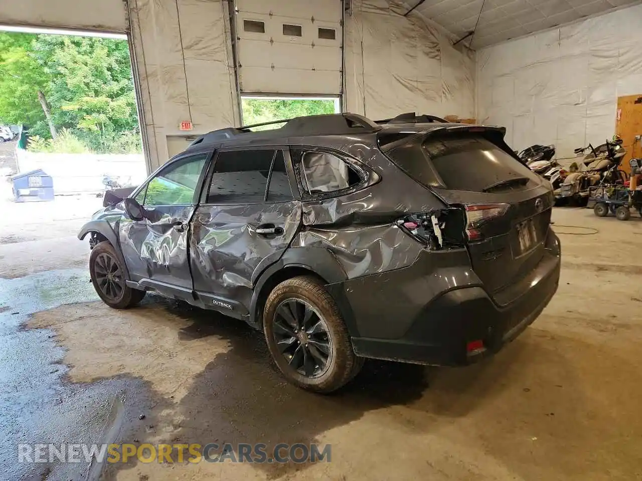 2 Фотография поврежденного автомобиля 4S4BTALC0P3139271 SUBARU LEGACY 2023
