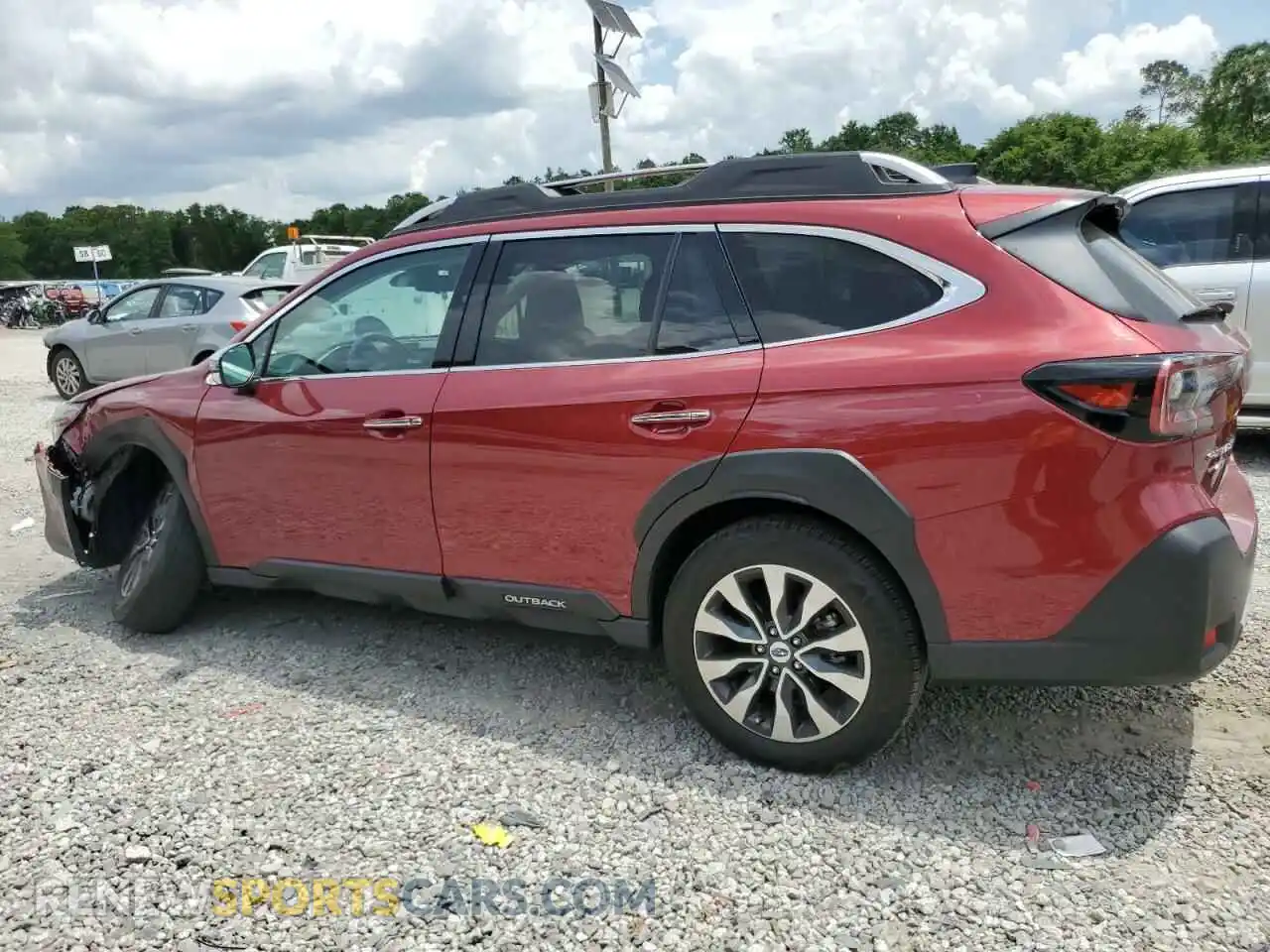 2 Photograph of a damaged car 4S4BTGPD1P3175959 SUBARU LEGACY 2023