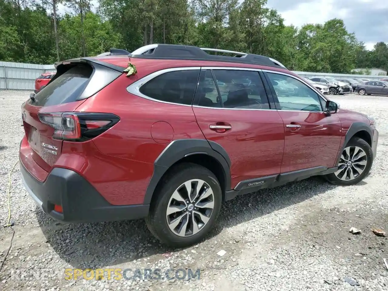 3 Photograph of a damaged car 4S4BTGPD1P3175959 SUBARU LEGACY 2023
