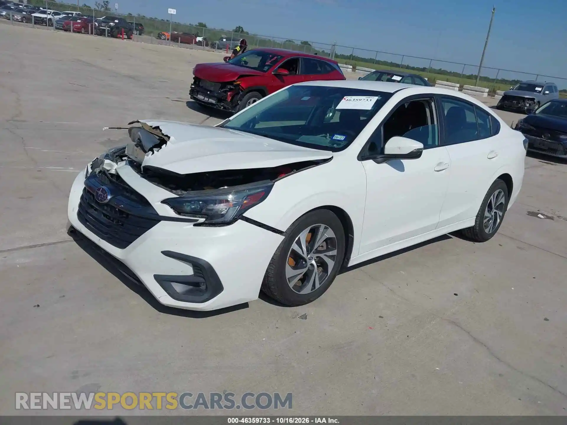2 Photograph of a damaged car 4S3BWAD67R3028921 SUBARU LEGACY 2024