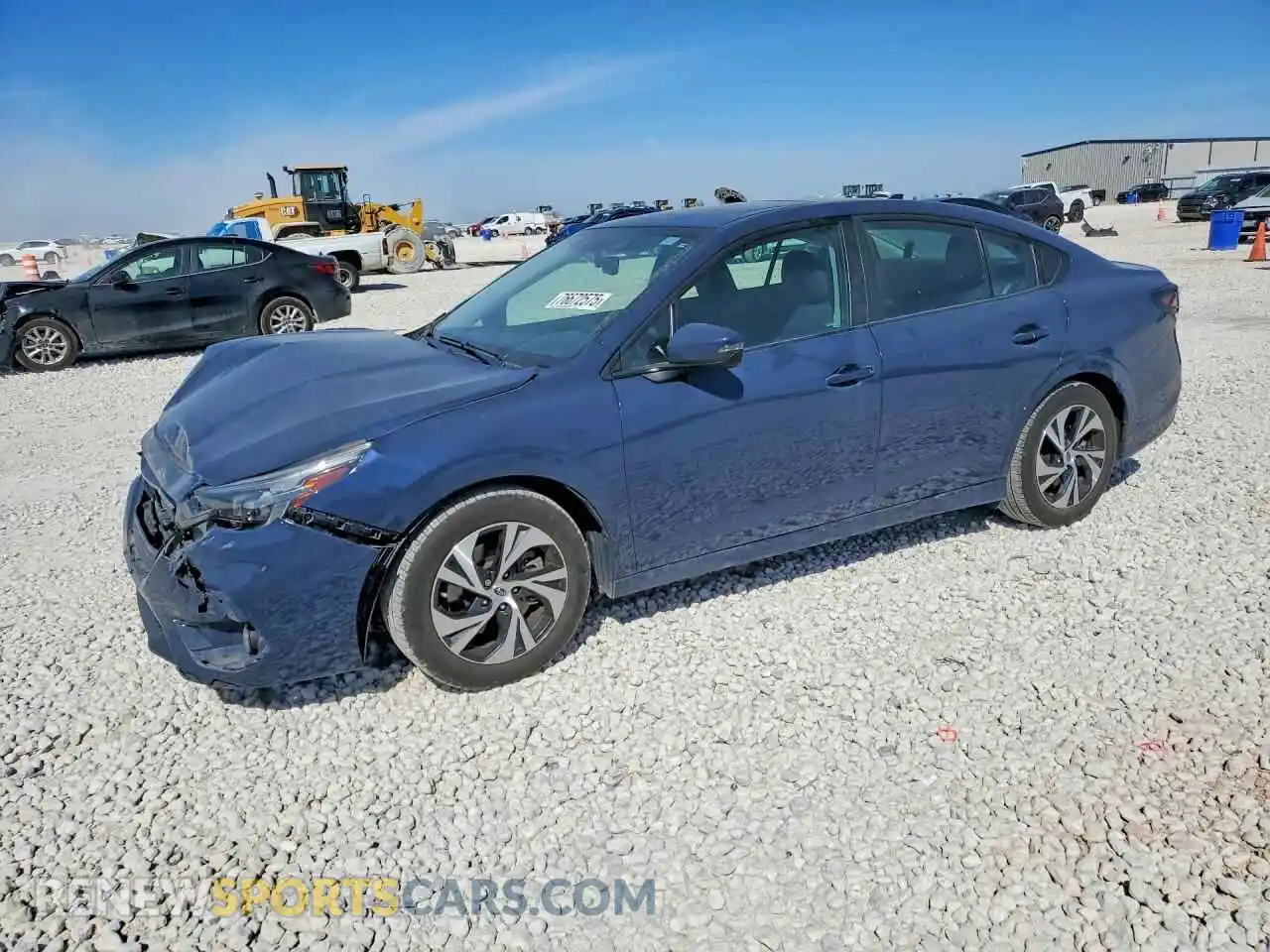 1 Photograph of a damaged car 4S3BWAF61R3009844 SUBARU LEGACY 2024