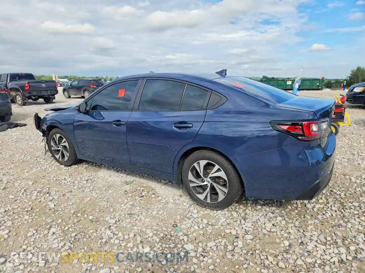 2 fotografías del automóvil dañado 4S3BWAF68R3018816 SUBARU LEGACY 2024