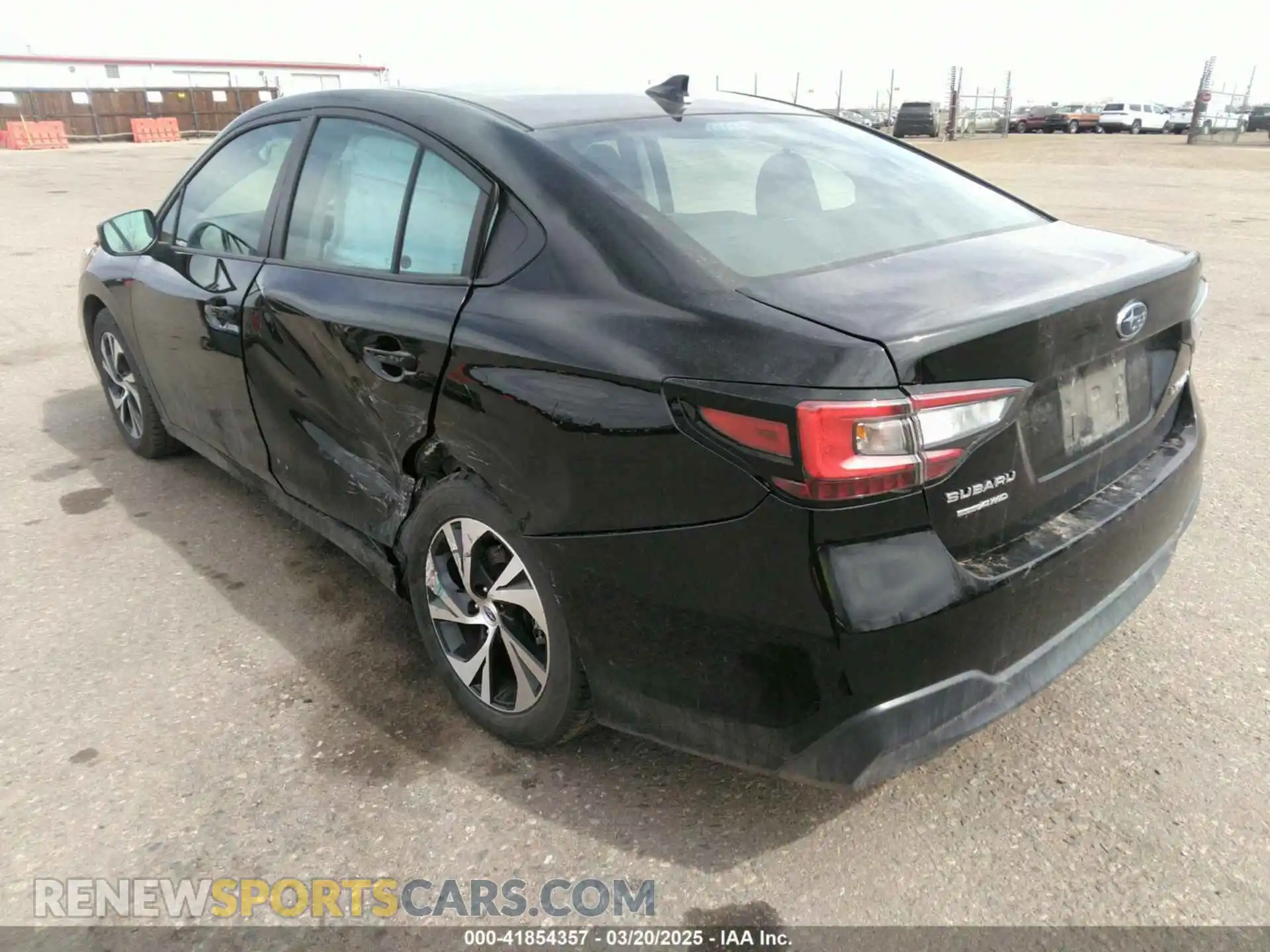 3 Photograph of a damaged car 4S3BWAB60S3004002 SUBARU LEGACY 2025