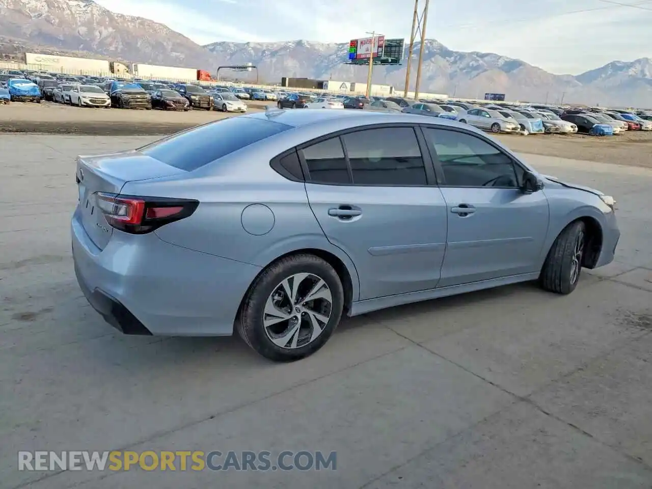 3 Photograph of a damaged car 4S3BWAC68S3021872 SUBARU LEGACY 2025