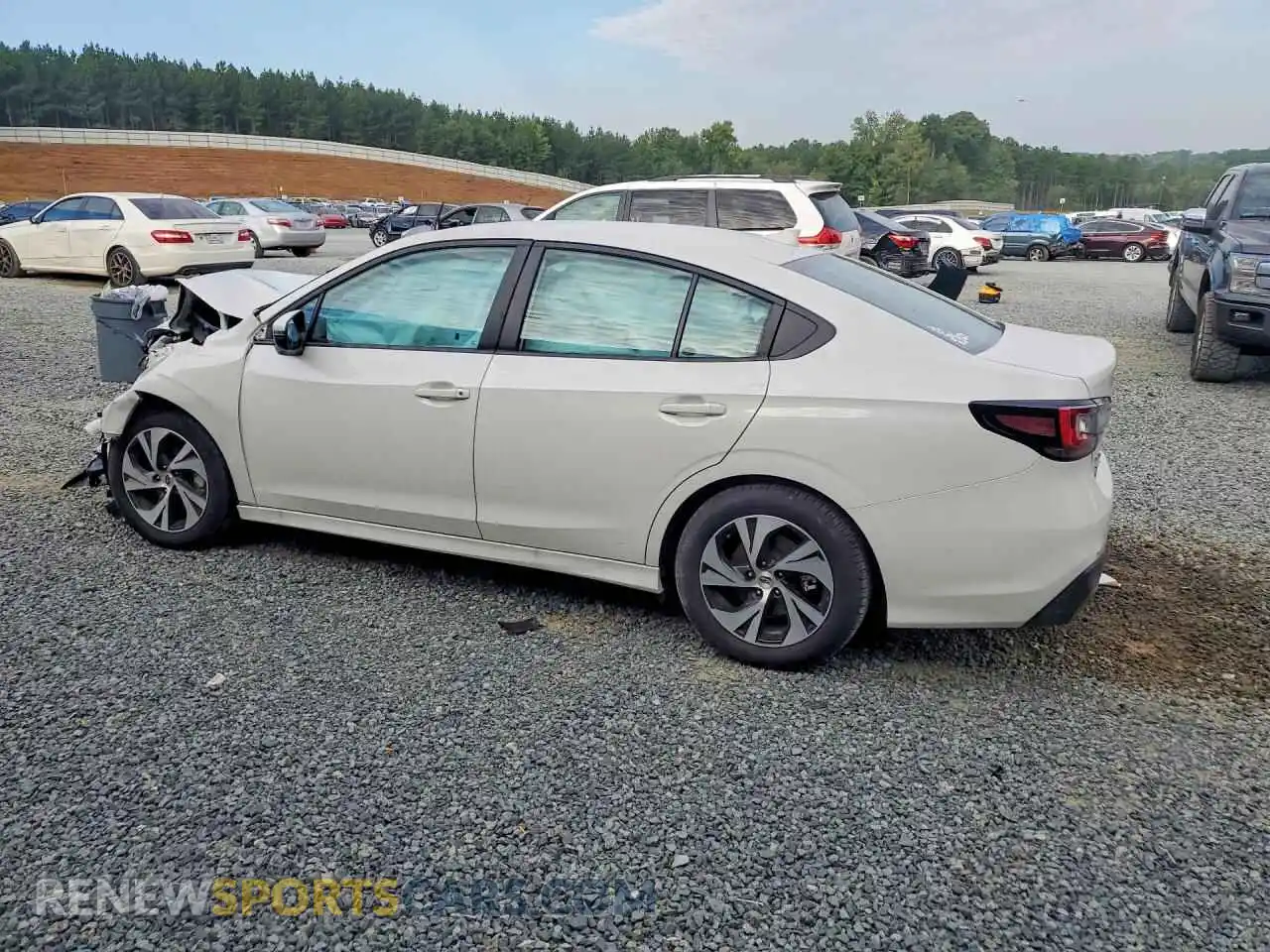 2 Photograph of a damaged car 4S3BWAD60S3033643 SUBARU LEGACY 2025