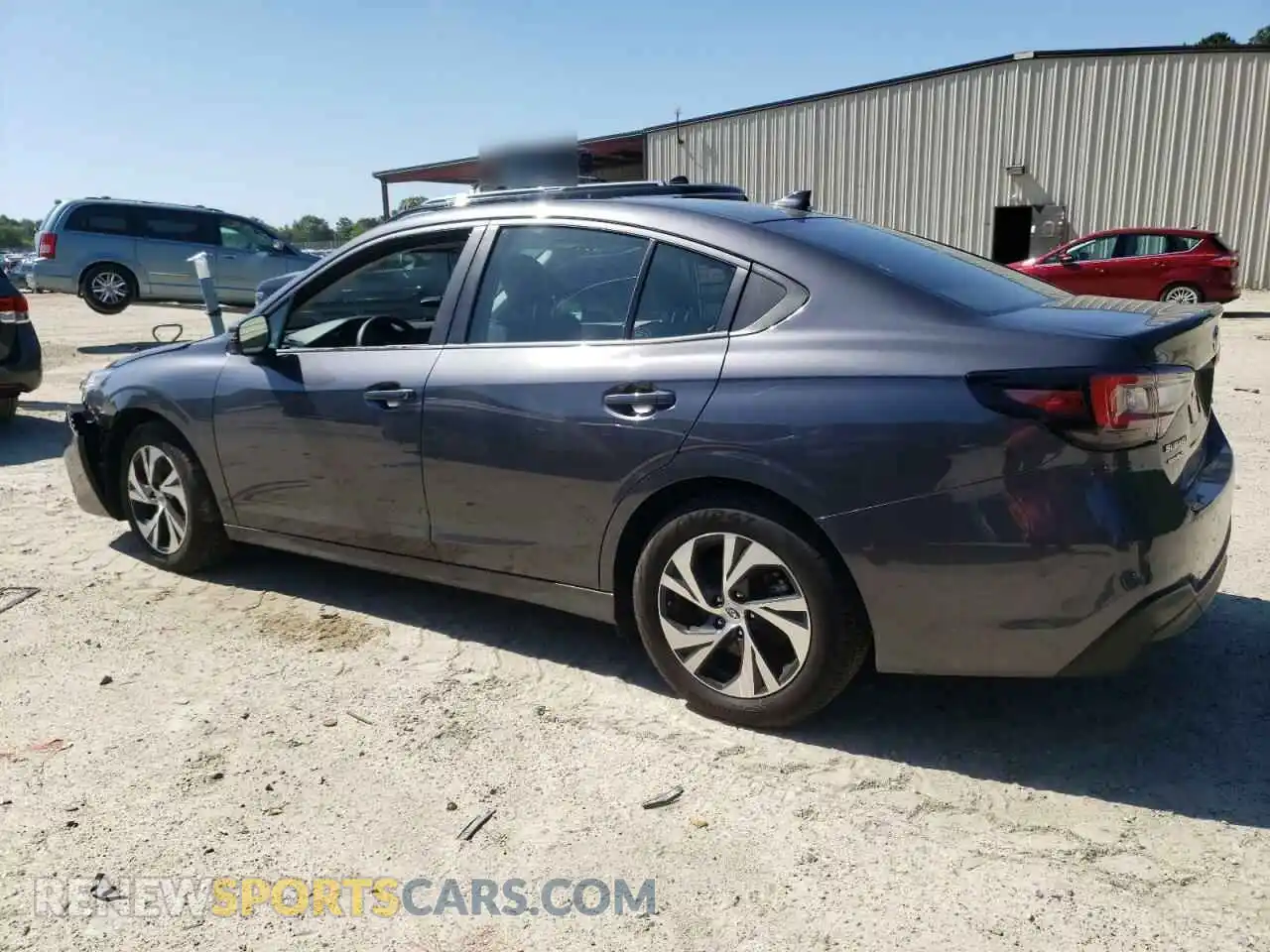 2 Photograph of a damaged car 4S3BWAD65S3009404 SUBARU LEGACY 2025