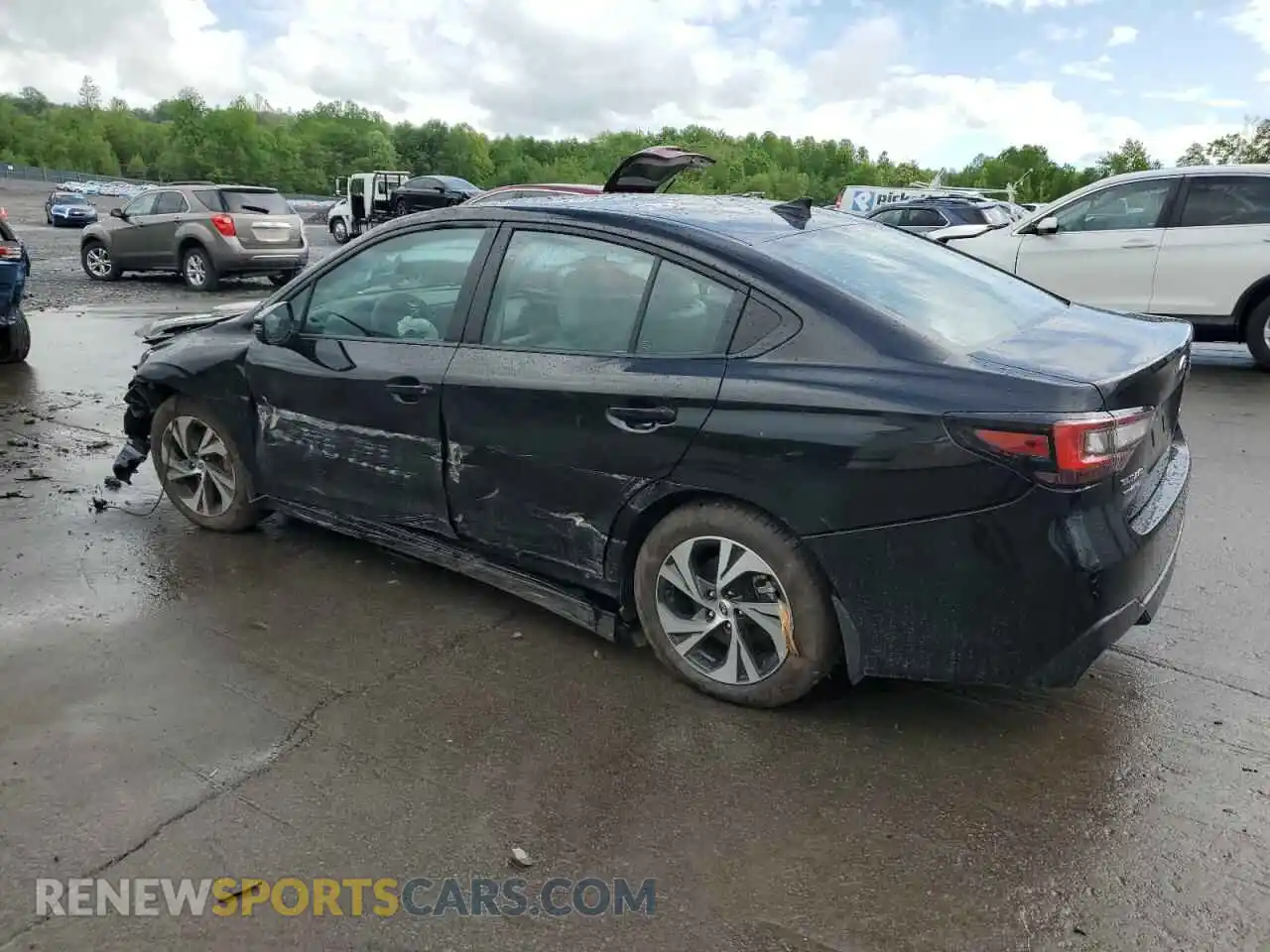 2 Photograph of a damaged car 4S3BWAF65S3010128 SUBARU LEGACY 2025