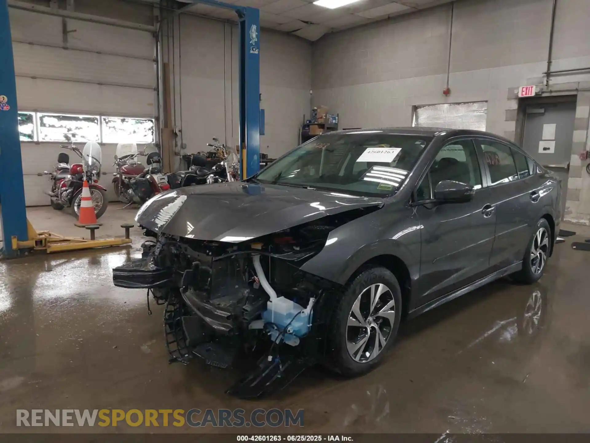 2 Photograph of a damaged car 4S3BWAF69S3014280 SUBARU LEGACY 2025