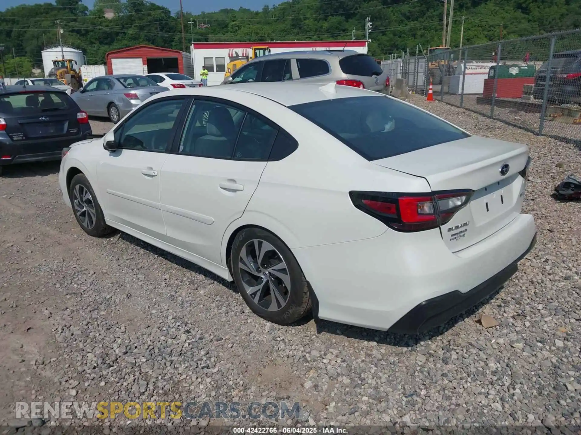 3 Photograph of a damaged car 4S3BWAF6XS3016667 SUBARU LEGACY 2025