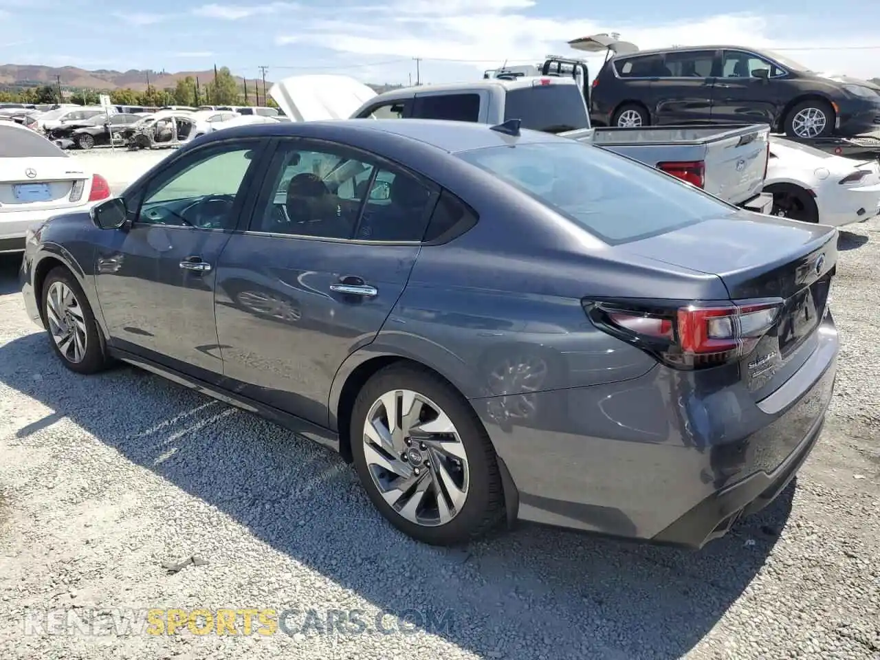 2 Photograph of a damaged car 4S3BWGP60S3010751 SUBARU LEGACY 2025