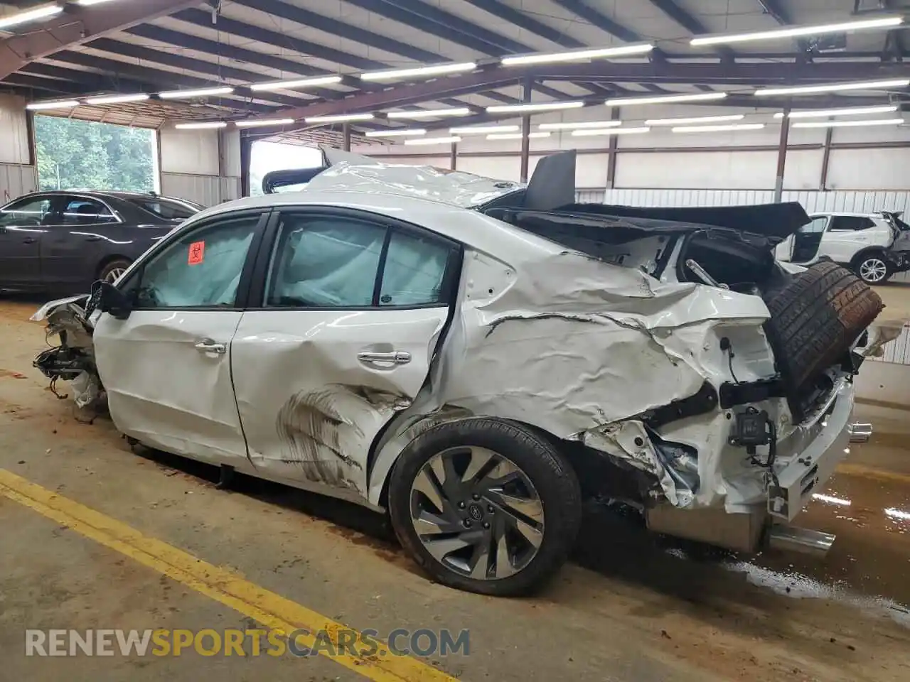 2 Photograph of a damaged car 4S3BWGP60S3020356 SUBARU LEGACY 2025