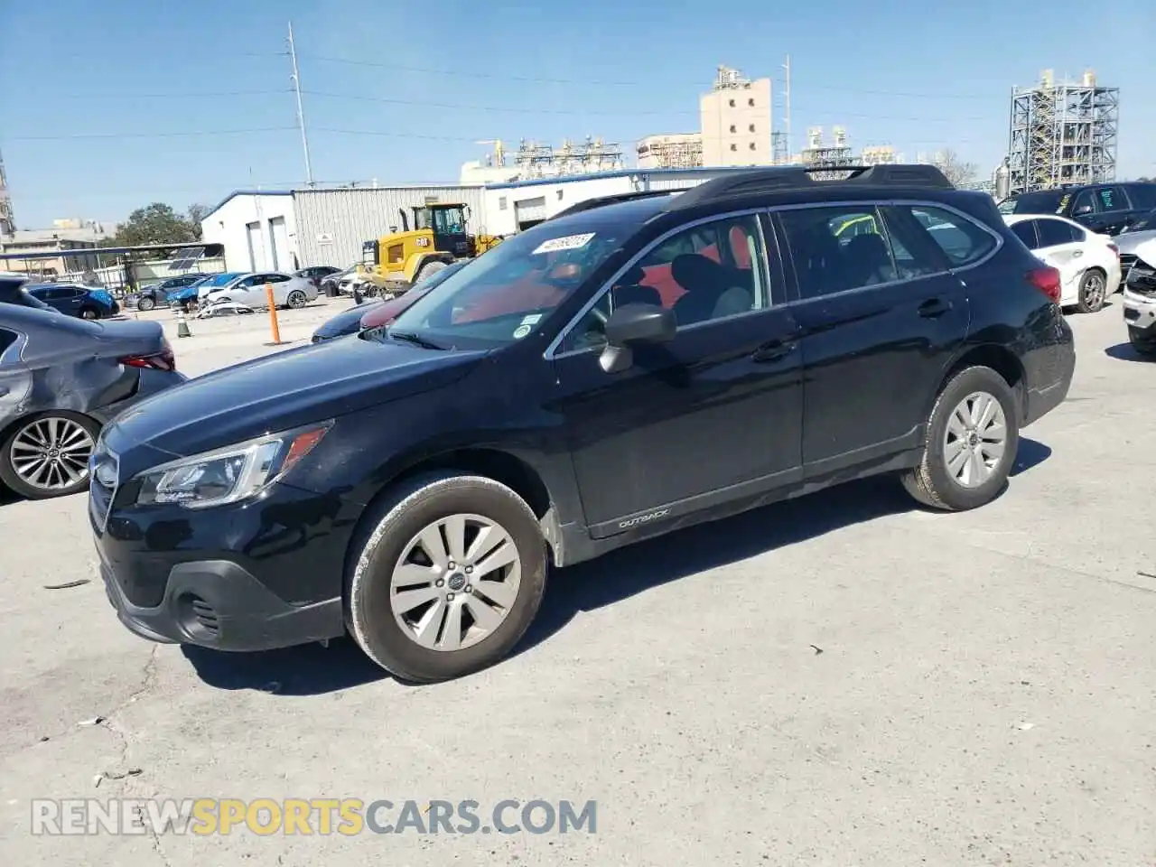 1 Photograph of a damaged car 4S4BSABC1K3220955 SUBARU OUTBACK 2019