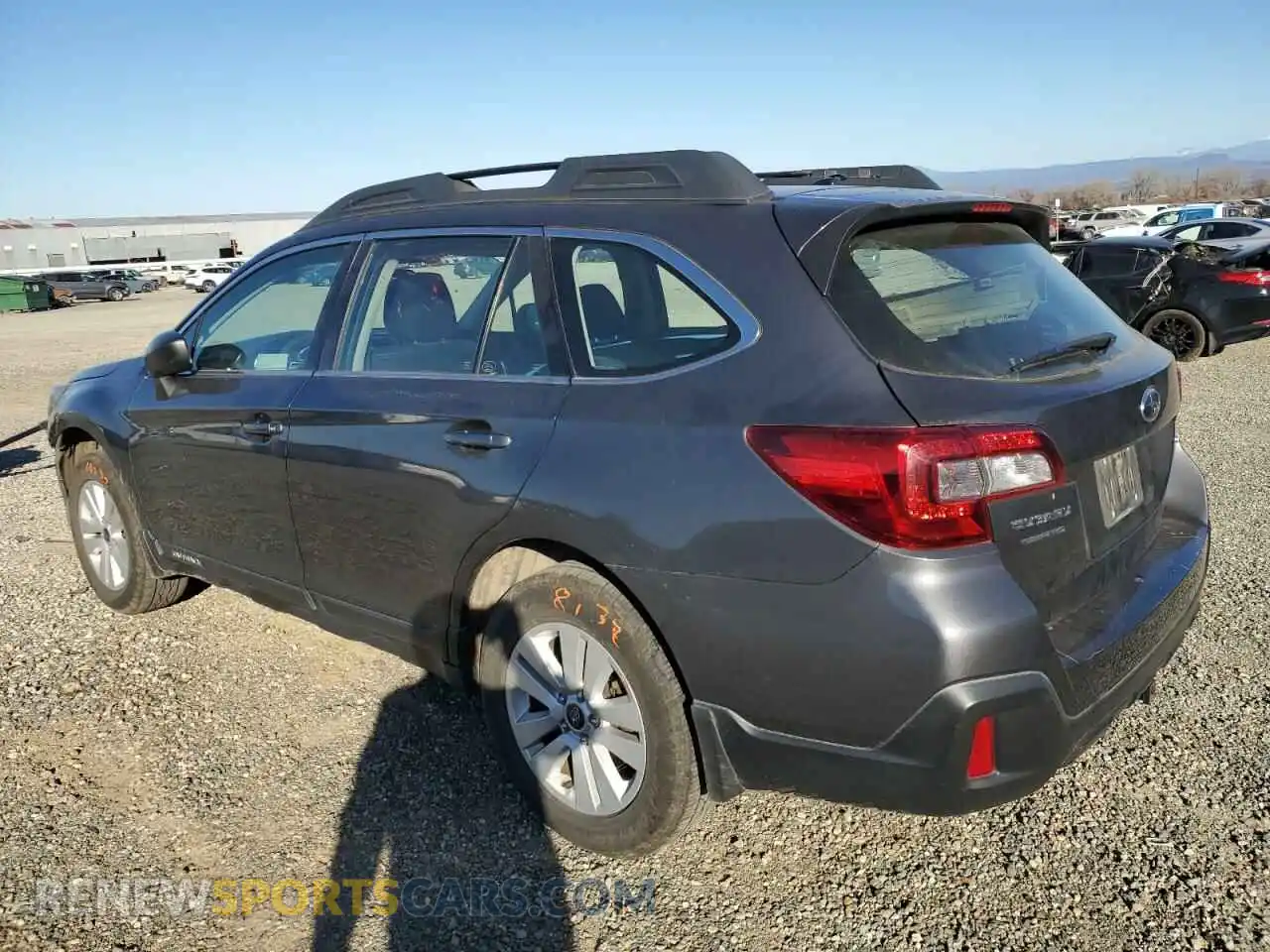 2 Photograph of a damaged car 4S4BSABC1K3300952 SUBARU OUTBACK 2019