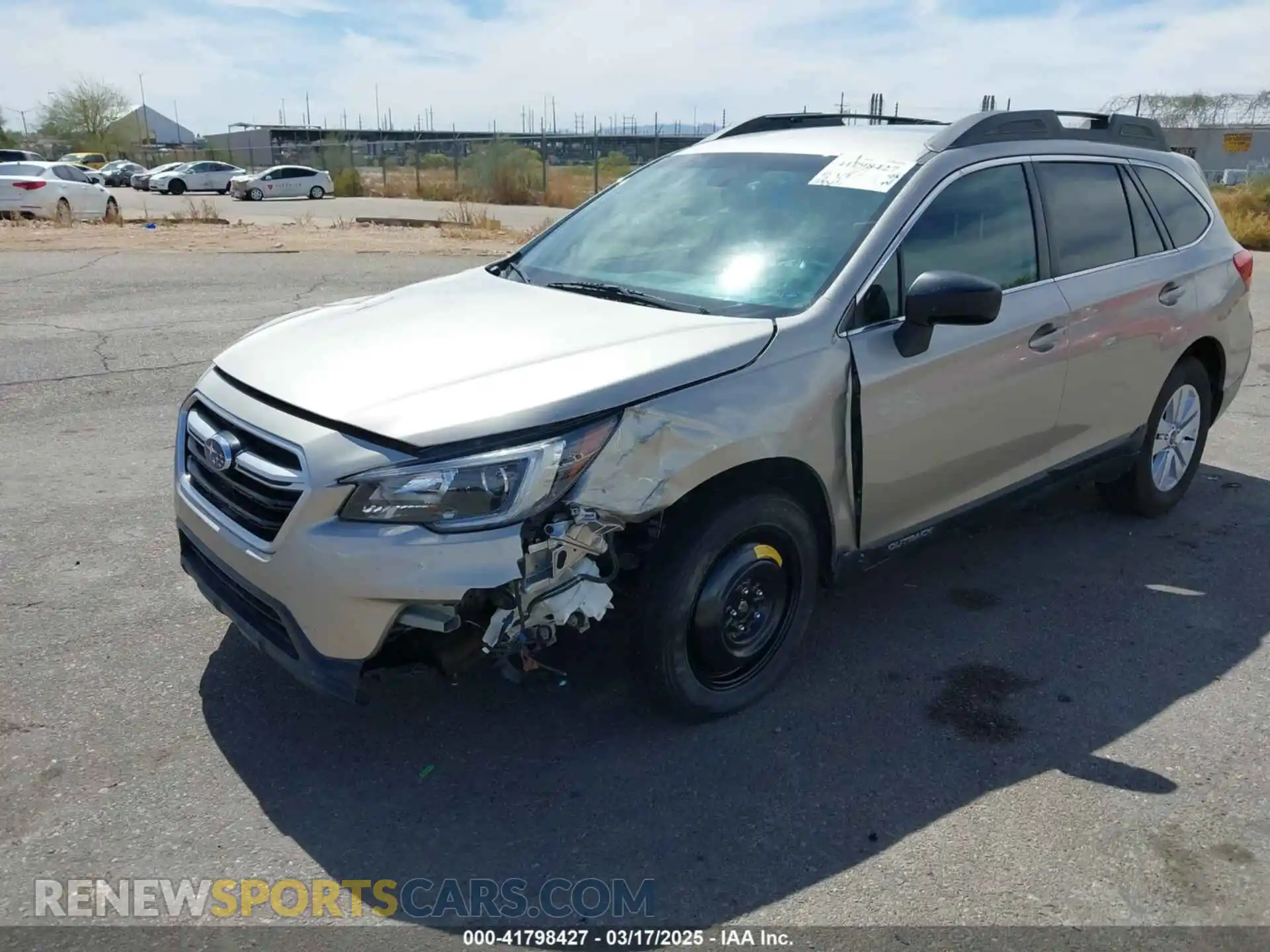 2 Фотография поврежденного автомобиля 4S4BSABC1K3331876 SUBARU OUTBACK 2019