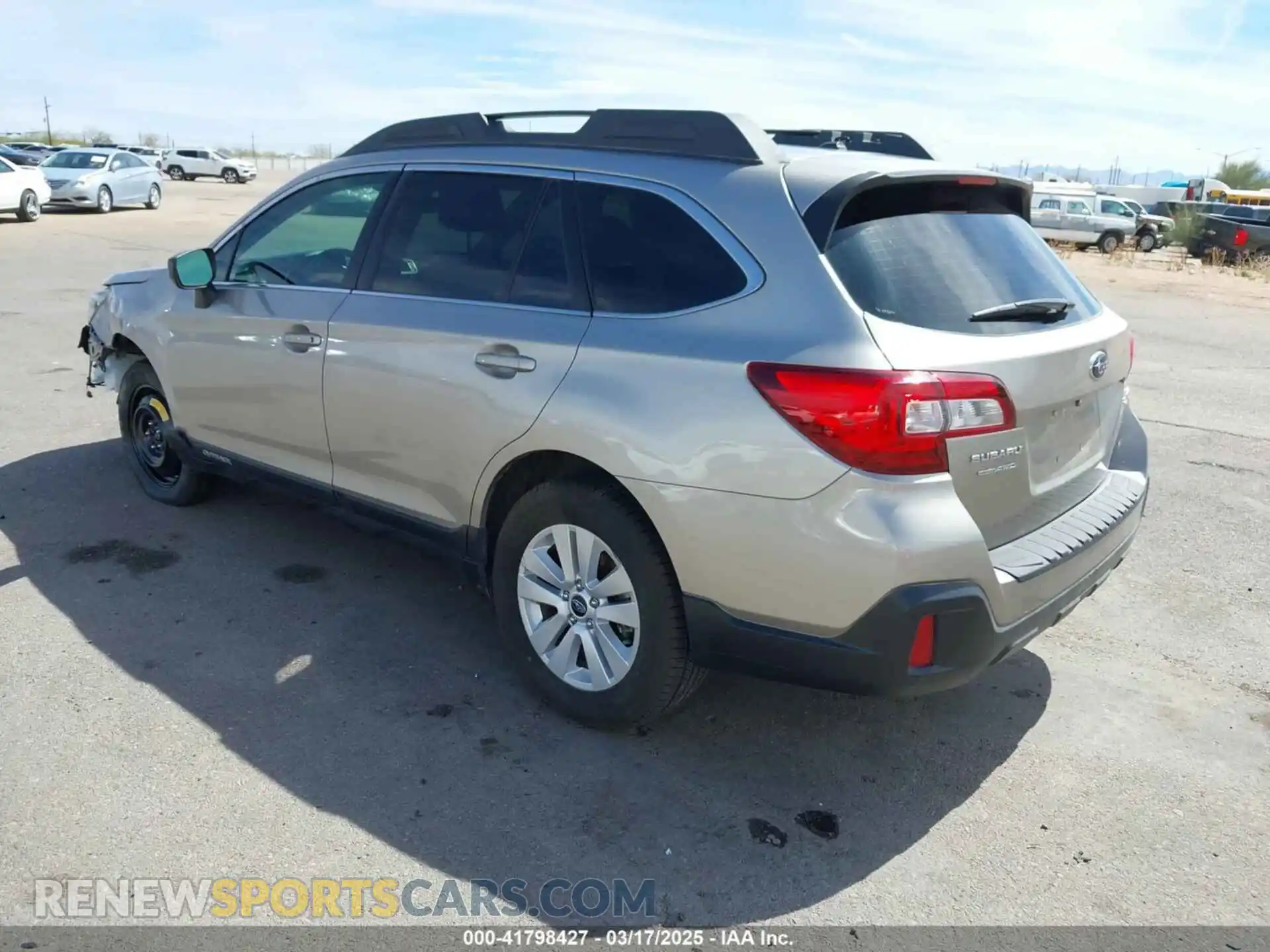 3 Фотография поврежденного автомобиля 4S4BSABC1K3331876 SUBARU OUTBACK 2019