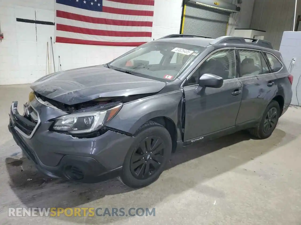 1 Photograph of a damaged car 4S4BSABC2K3280159 SUBARU OUTBACK 2019