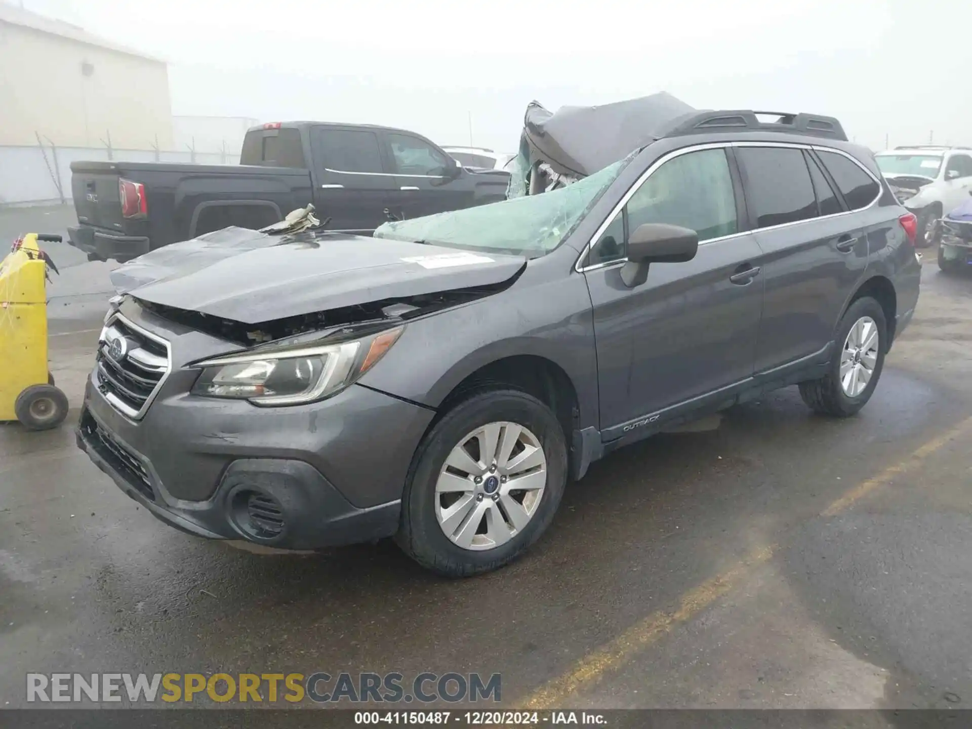 2 Photograph of a damaged car 4S4BSABC2K3332616 SUBARU OUTBACK 2019