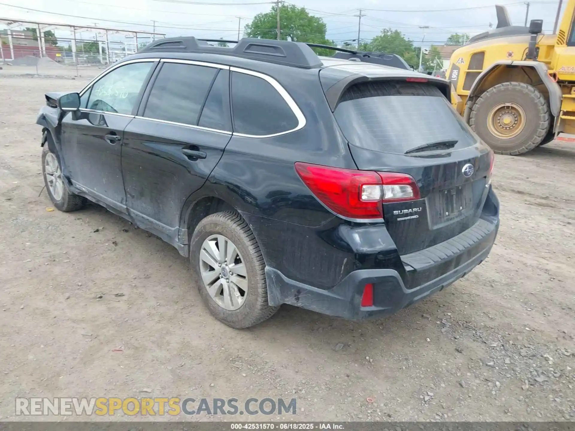3 Photograph of a damaged car 4S4BSABC2K3354101 SUBARU OUTBACK 2019