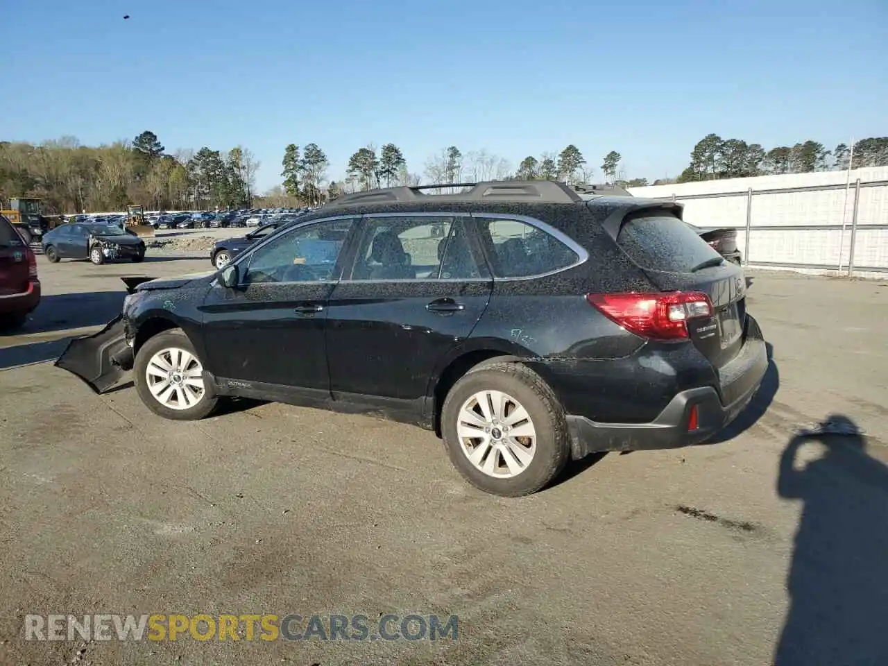 2 Photograph of a damaged car 4S4BSABC4K3242660 SUBARU OUTBACK 2019