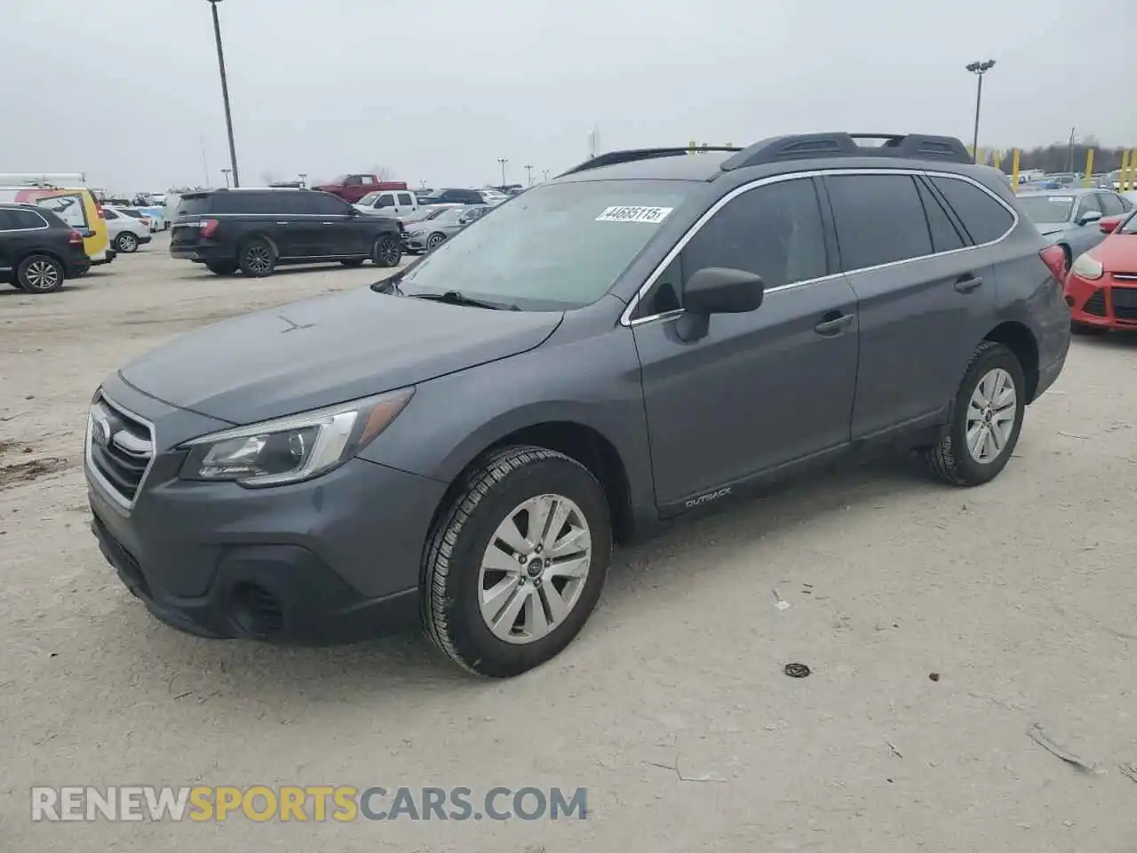1 Photograph of a damaged car 4S4BSABC4K3303456 SUBARU OUTBACK 2019