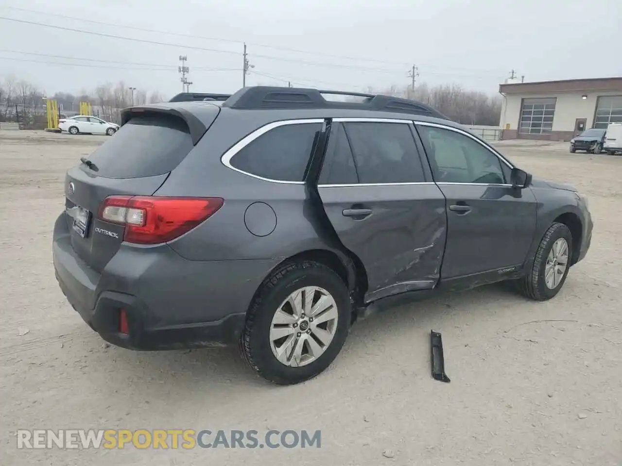 3 Photograph of a damaged car 4S4BSABC4K3303456 SUBARU OUTBACK 2019