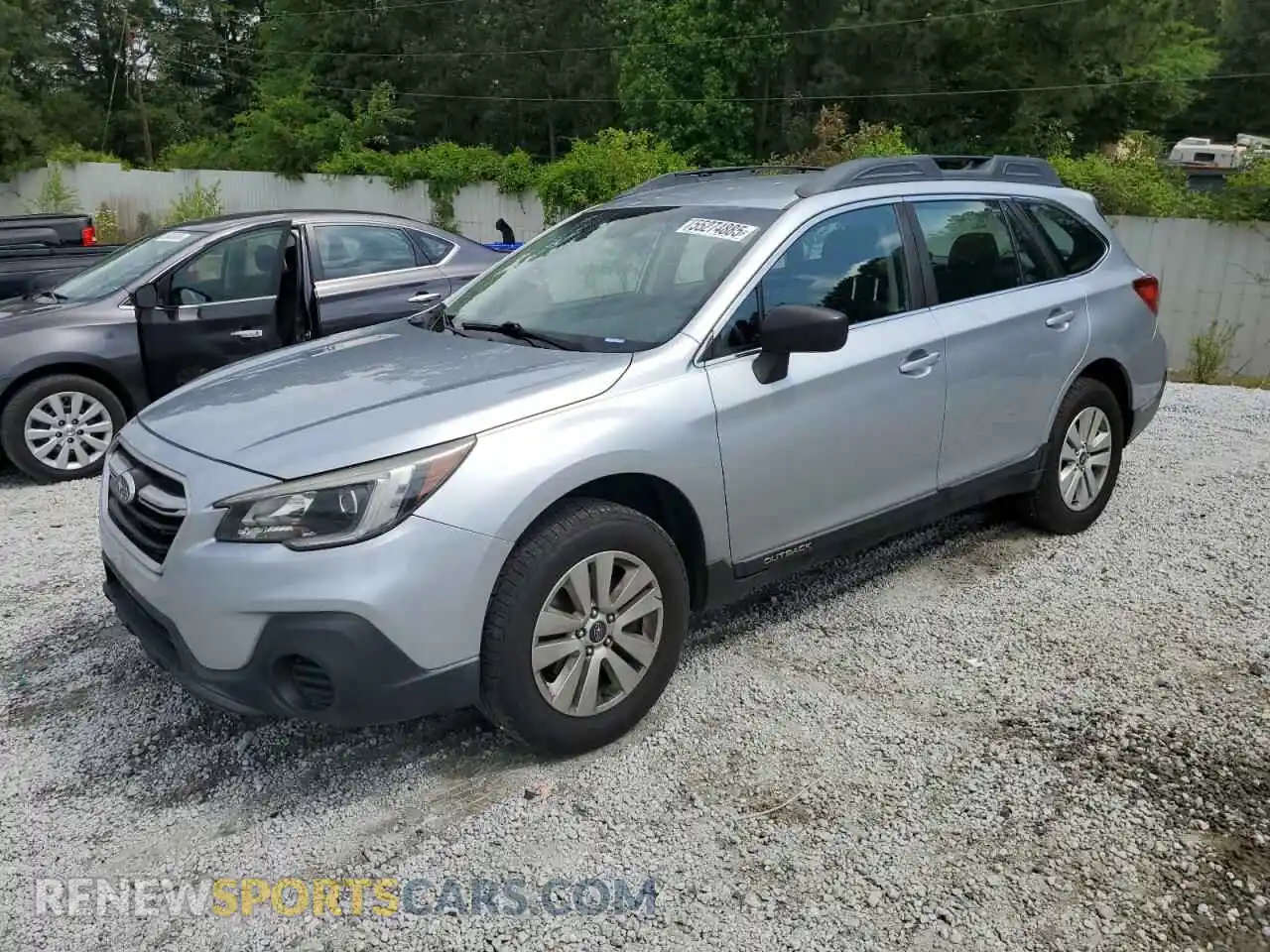 1 Photograph of a damaged car 4S4BSABC5K3341813 SUBARU OUTBACK 2019
