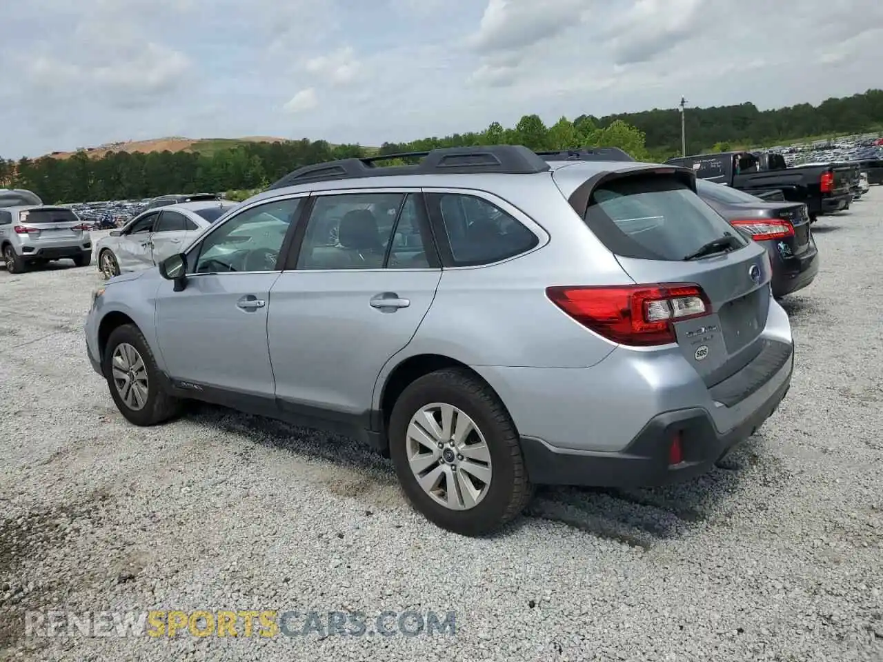 2 Photograph of a damaged car 4S4BSABC5K3341813 SUBARU OUTBACK 2019
