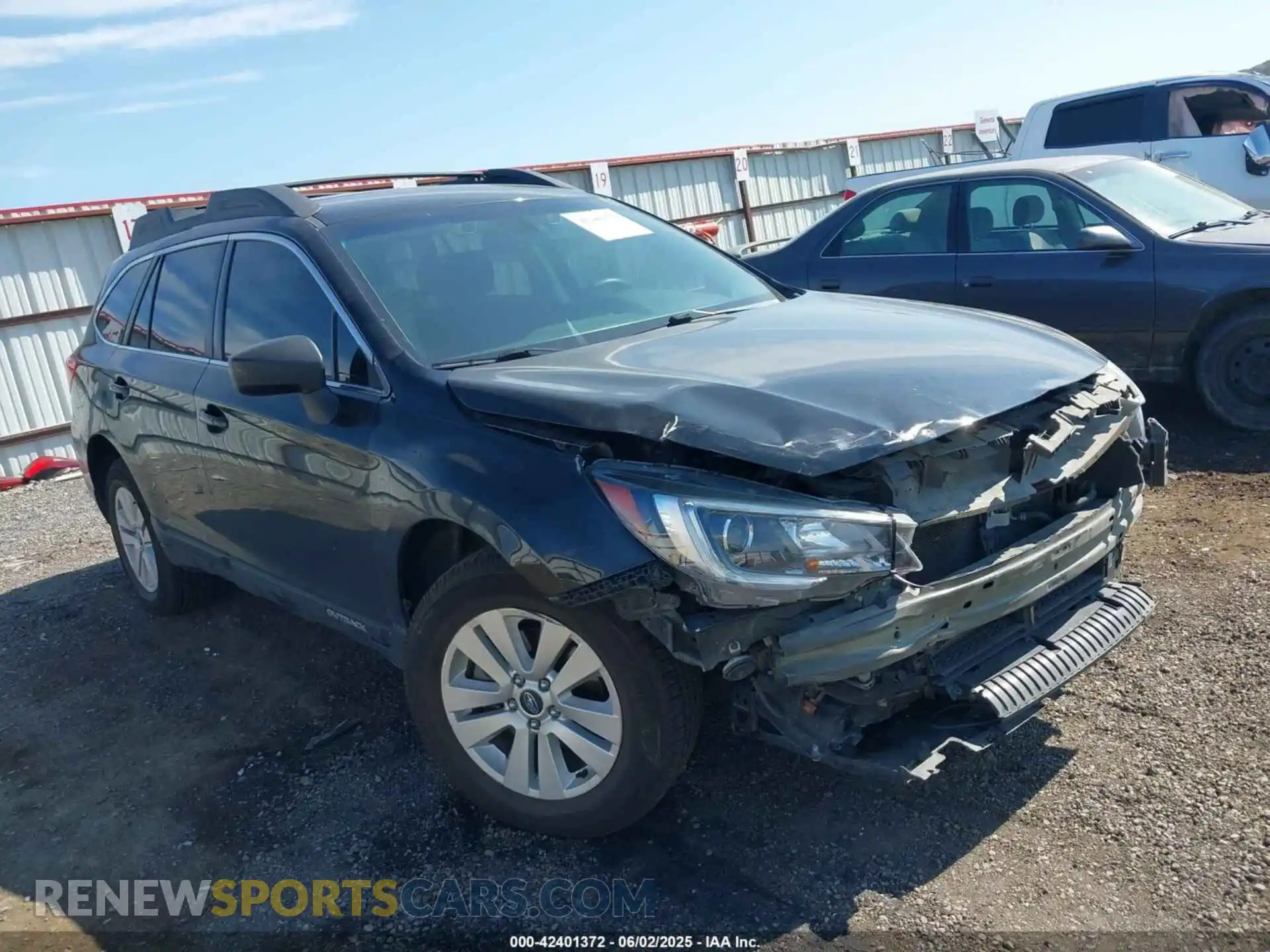 1 Photograph of a damaged car 4S4BSABC7K3214285 SUBARU OUTBACK 2019