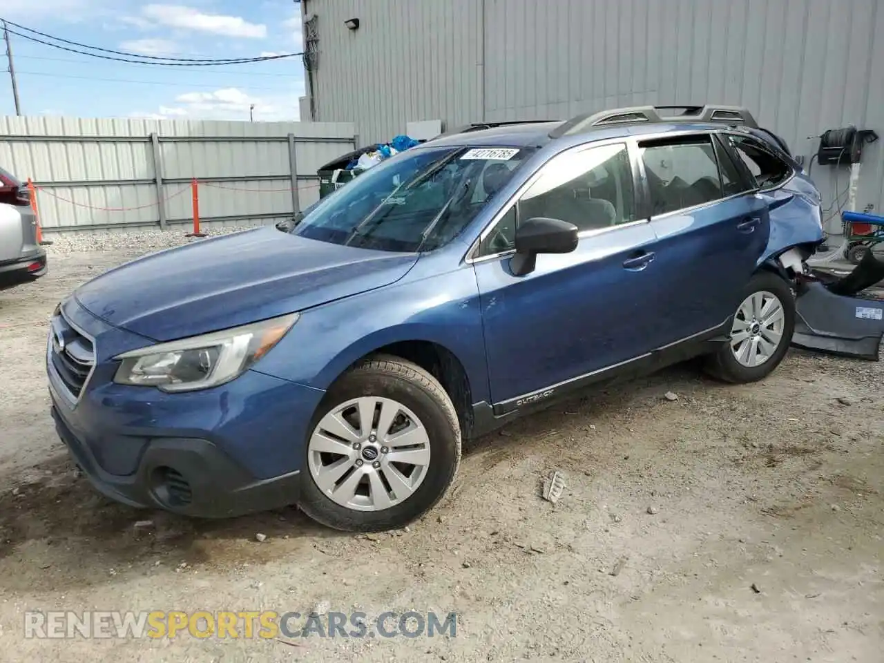 1 Photograph of a damaged car 4S4BSABC7K3307517 SUBARU OUTBACK 2019