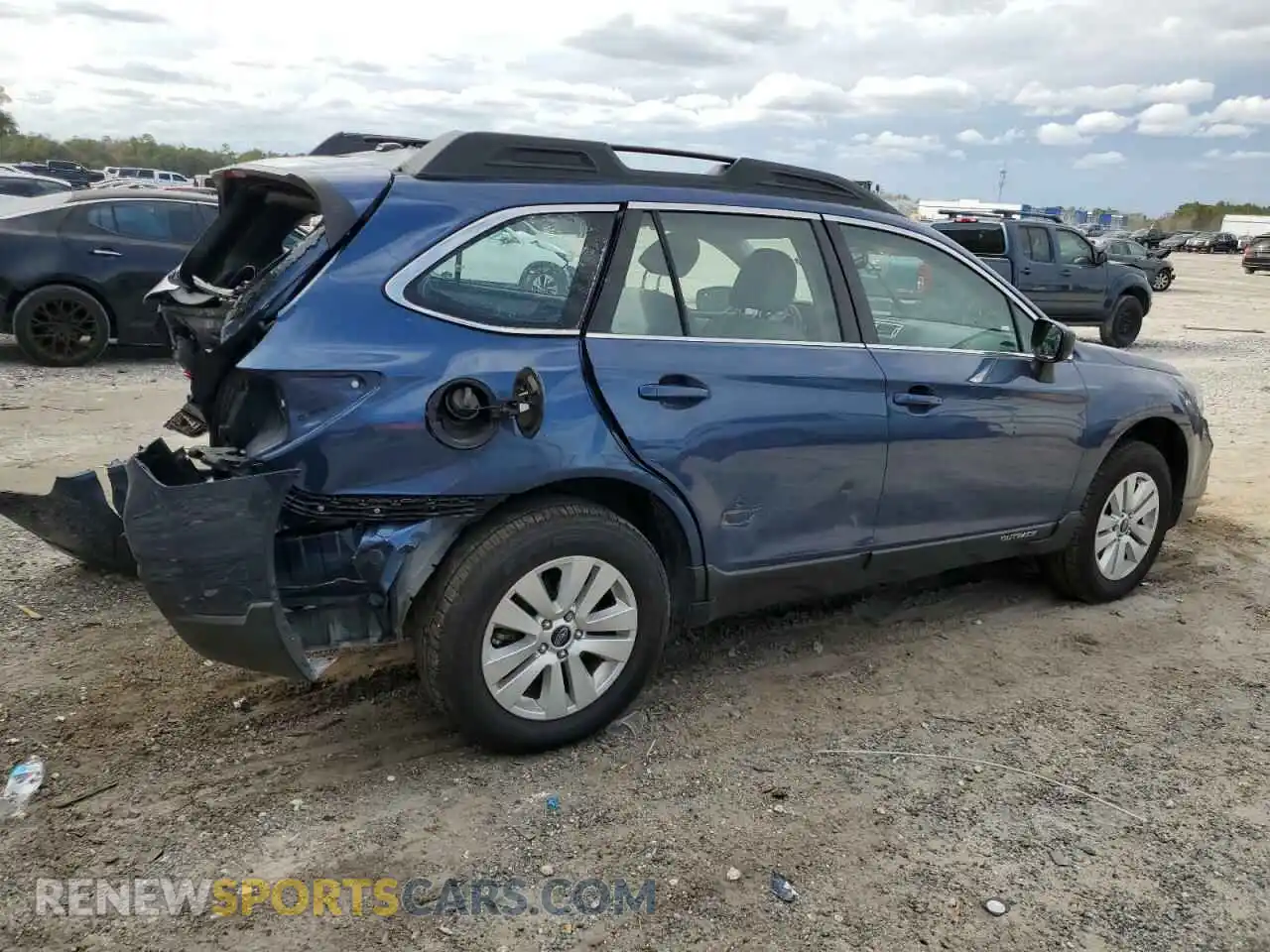3 Photograph of a damaged car 4S4BSABC7K3307517 SUBARU OUTBACK 2019